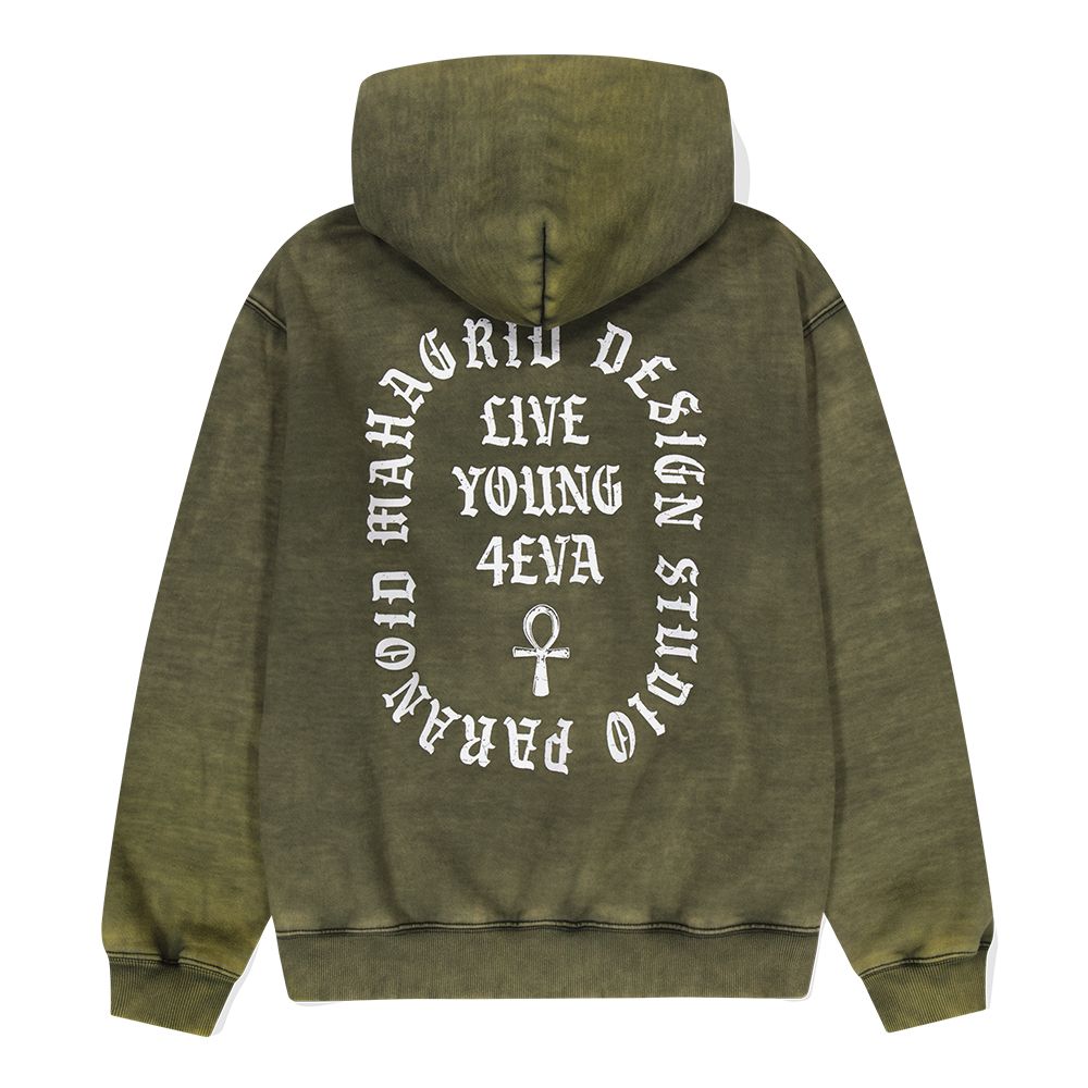 【mahagrid】23FW★ ANKH SUN FADED HOODIE MUSINSA | MAHAGRID ANKH SUN FADED HOODIE GREEN(MG2DFMM413A)