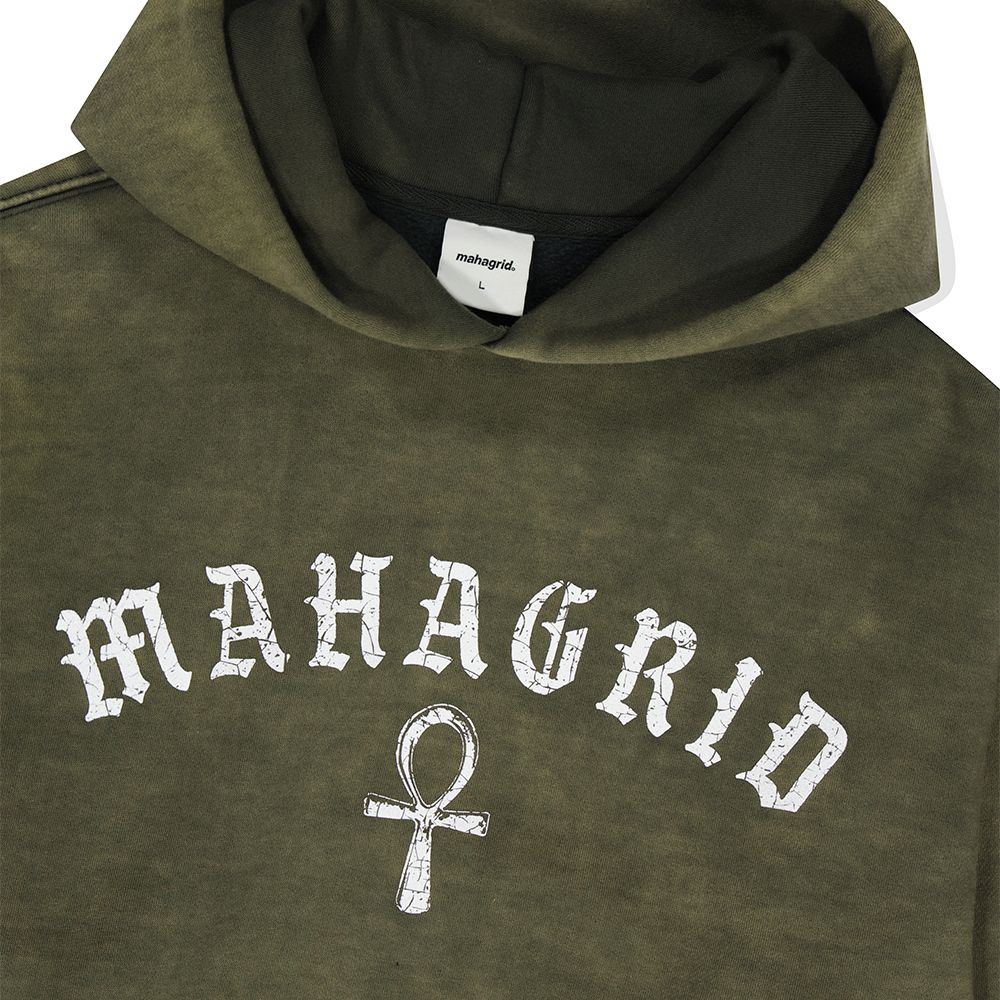 【mahagrid】23FW★ ANKH SUN FADED HOODIE MUSINSA | MAHAGRID ANKH SUN FADED HOODIE GREEN(MG2DFMM413A)