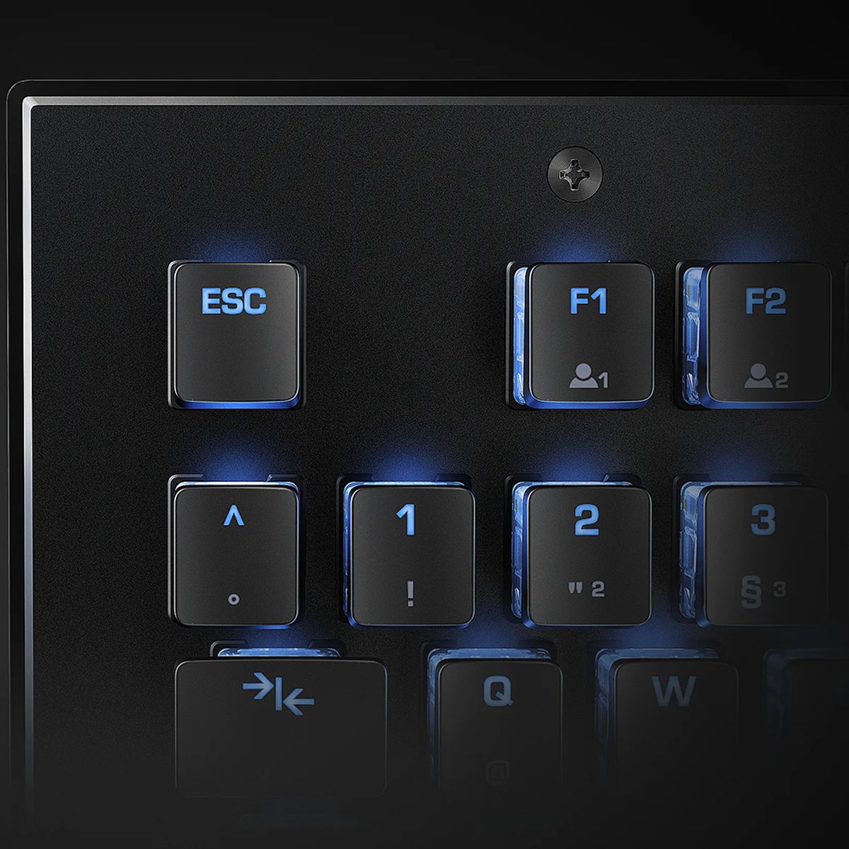 로캣(ROCCAT) 벌칸 Vulcan 120 AIMO 게이밍 키보드 Black (갈축/영문 자판)