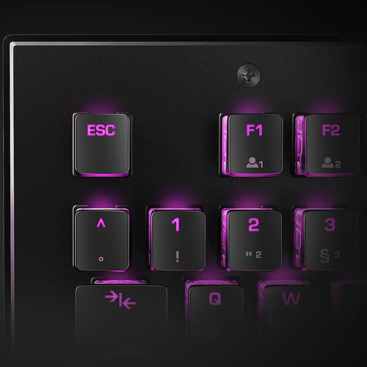 로캣(ROCCAT) 벌칸 Vulcan 121 AIMO 게이밍 키보드 Black (적축/영문 자판)