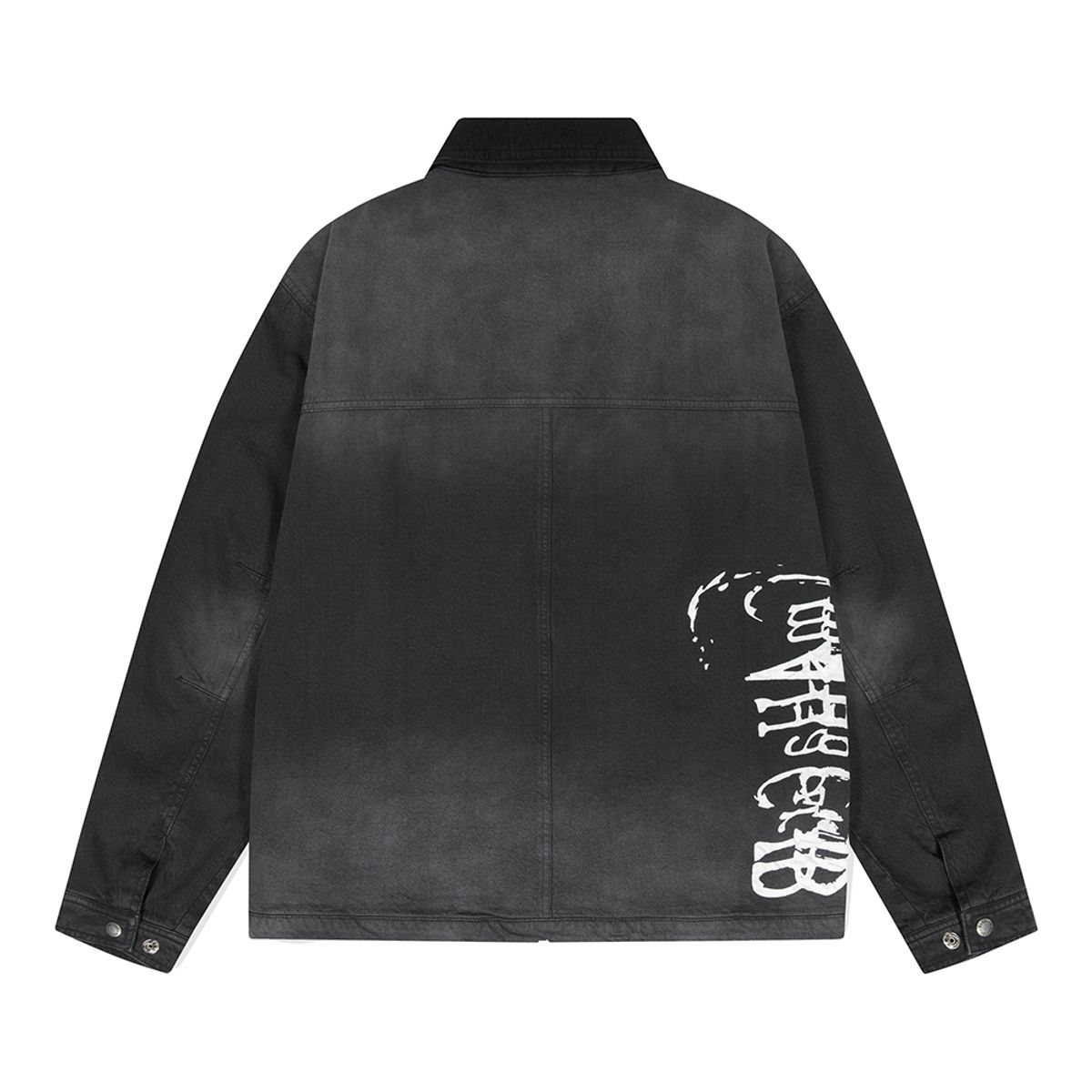 마하그리드(MAHAGRID) WASHED WORK JACKET CHARCOAL(MG2DFMJ244A)