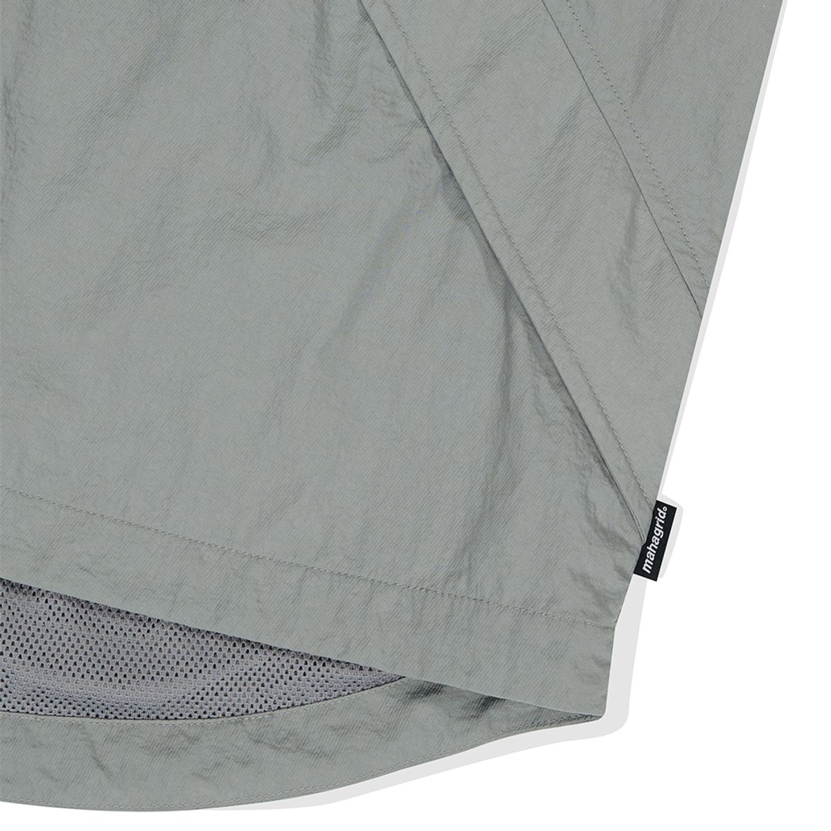마하그리드(MAHAGRID) NYLON TWILL WINDBREAKER GREY(MG2DFMB931A)