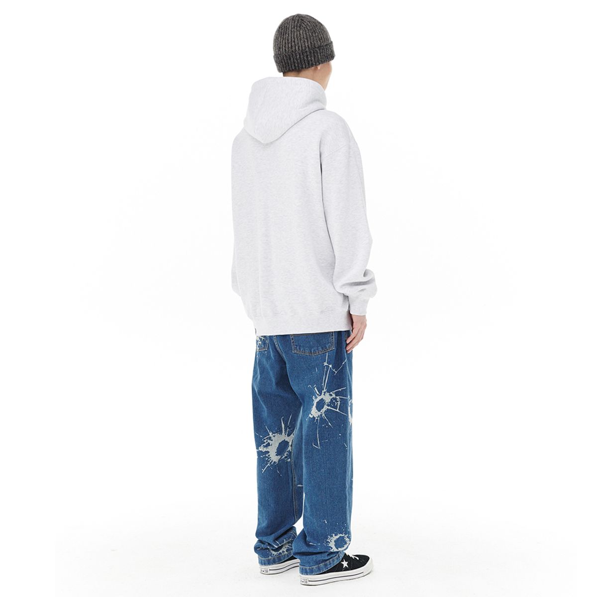 마하그리드(MAHAGRID) BULLET MARK DENIM PANT BLUE(MG2DFMD110A)