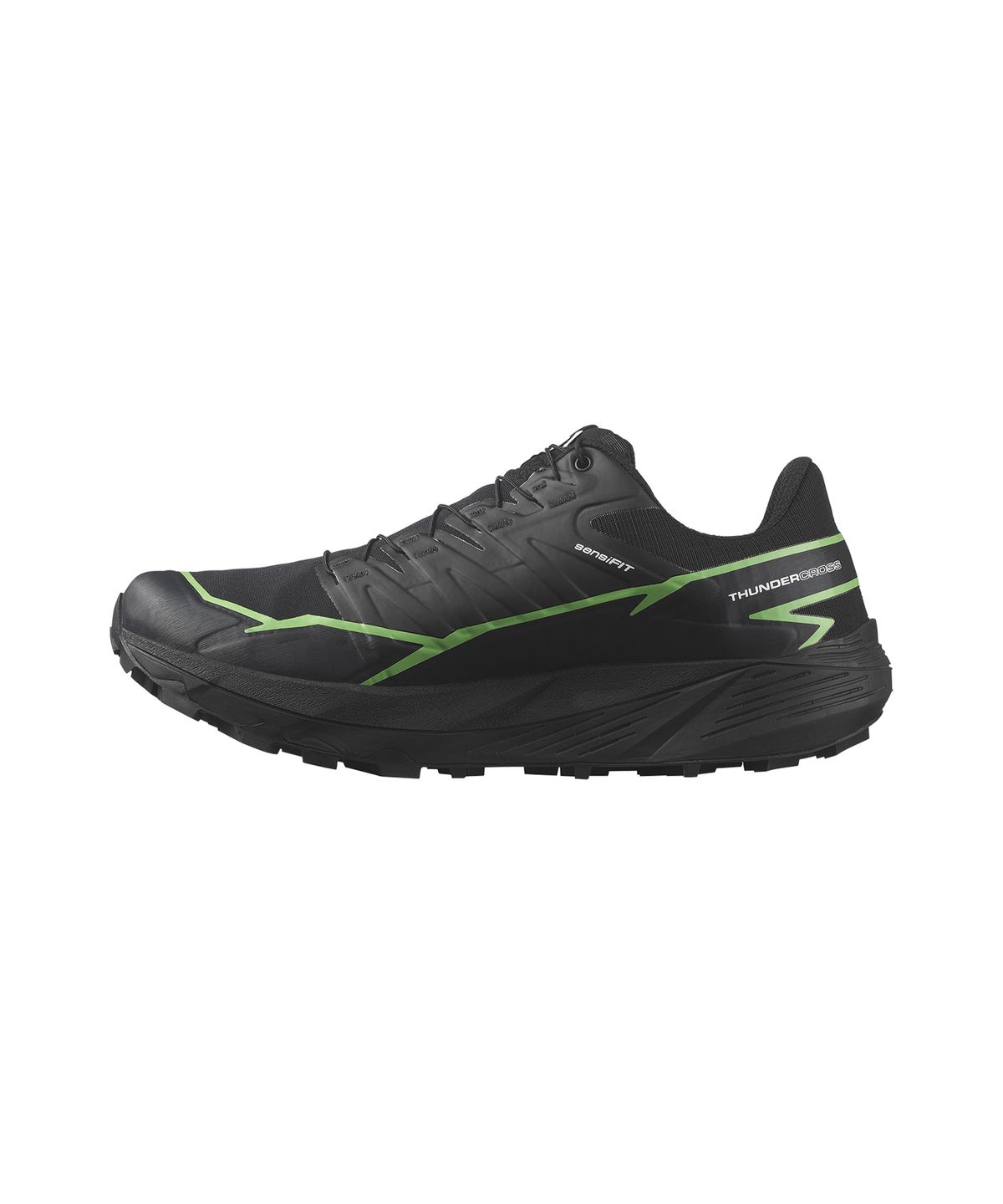살로몬(SALOMON) 썬더크로스 GTX - 블랙:그린 겟코:블랙 / L47279000