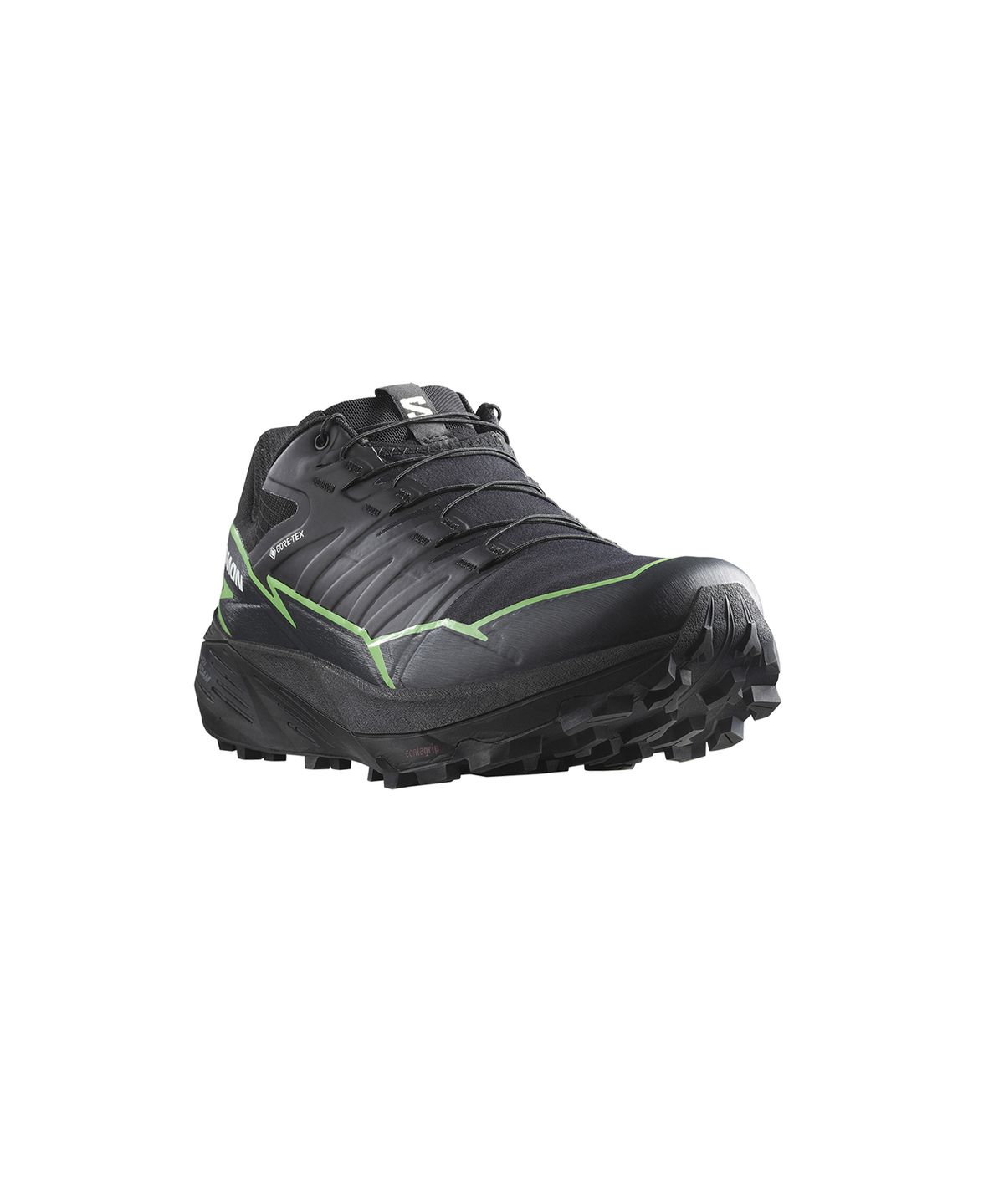 살로몬(SALOMON) 썬더크로스 GTX - 블랙:그린 겟코:블랙 / L47279000