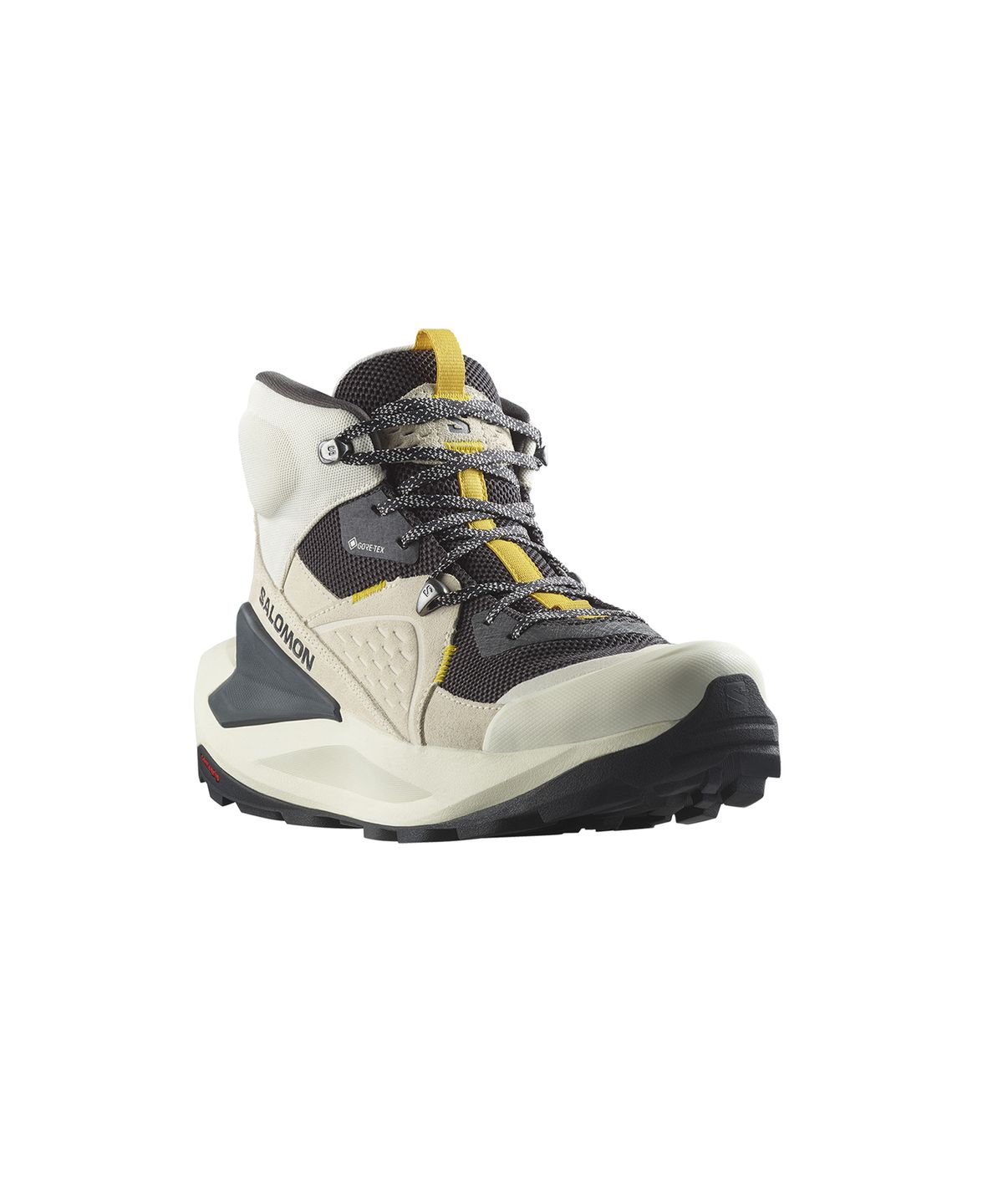 살로몬(SALOMON) 엘릭서 미드 GTX - 바닐라 아이스:팬텀:레몬 / L47296000