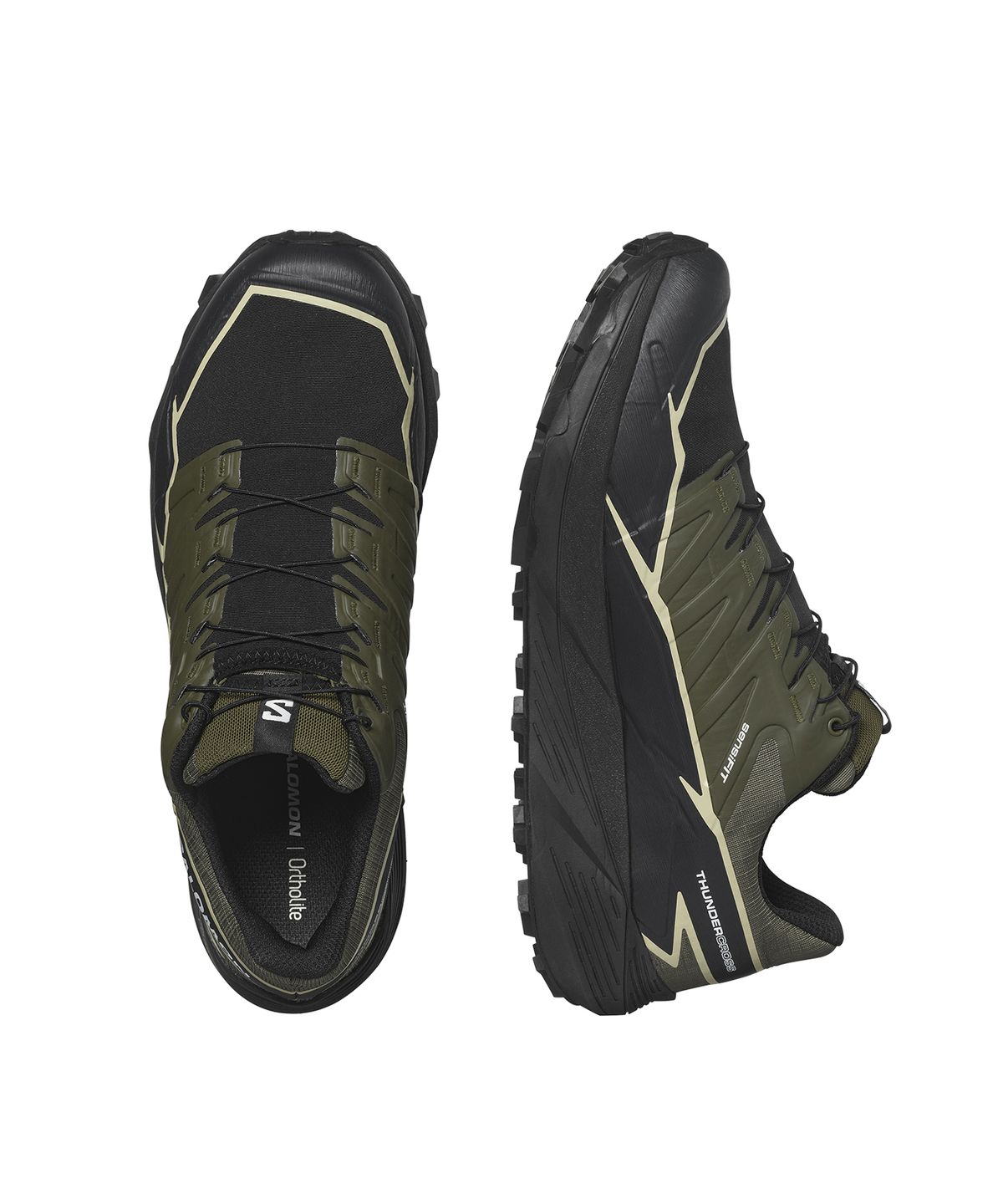 살로몬(SALOMON) 썬더크로스 GTX - 올리브 나이트:블랙:알팔파 / L47383400