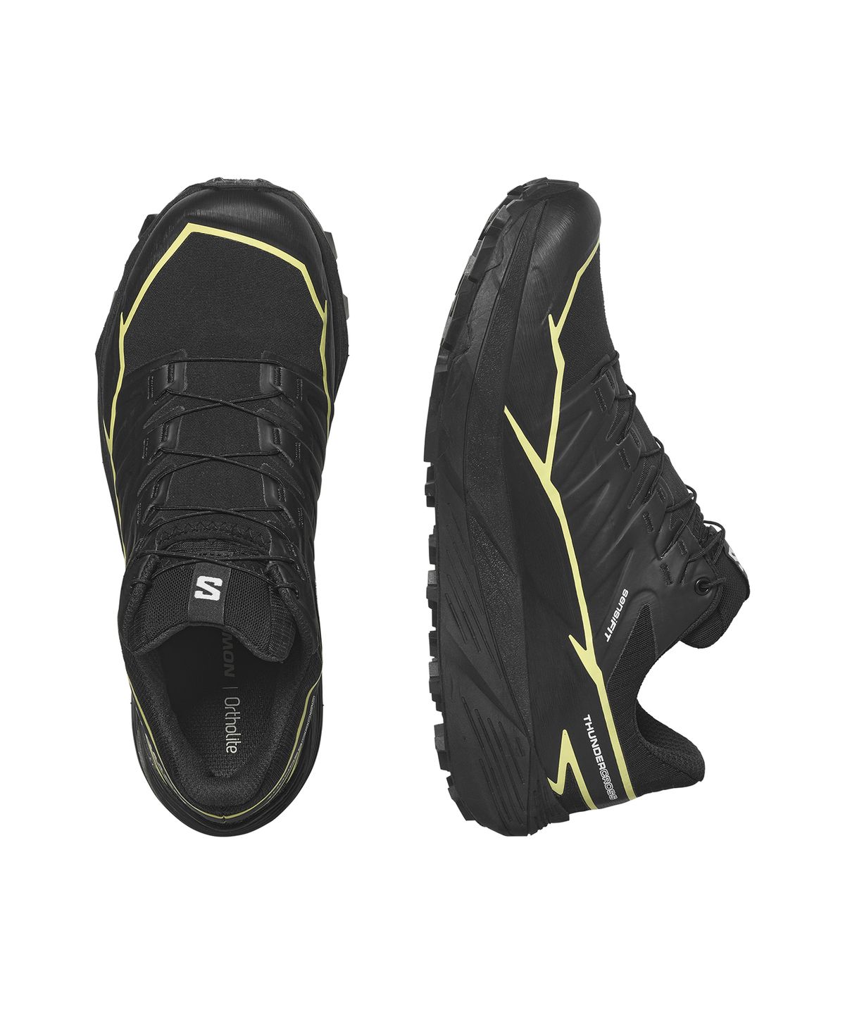 살로몬(SALOMON) 썬더크로스 GTX W - 블랙:블랙:샴록 / L47383600