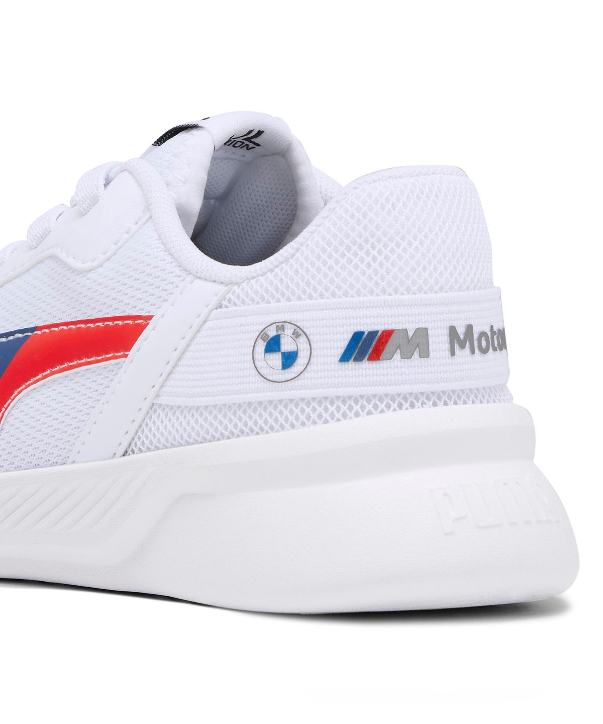 푸마 키즈(PUMA KIDS) BMW MMS Lilburion 프리스쿨 - 화이트:블루:레드 / 307773-02