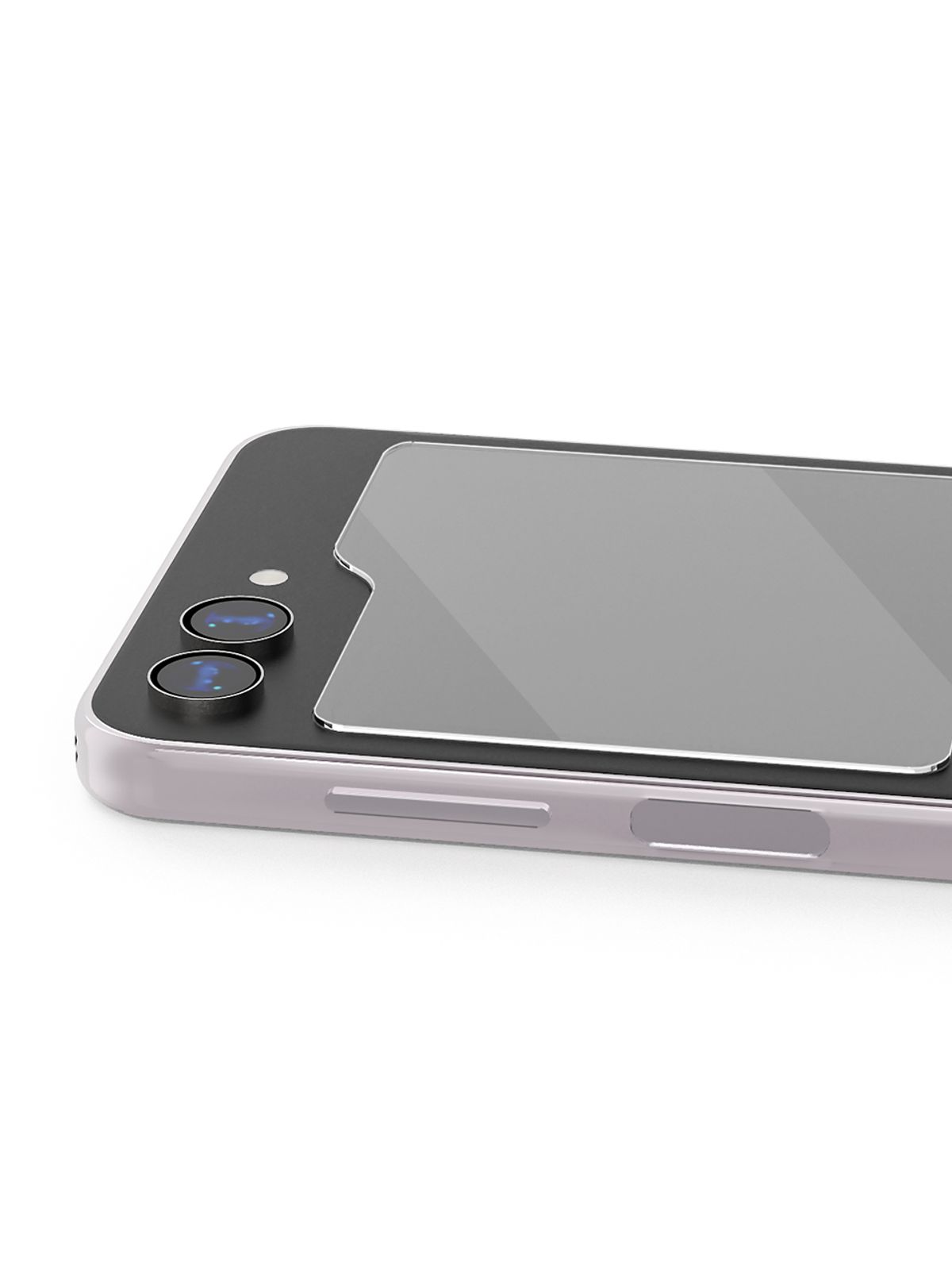 디자인스킨(DESIGNSKIN) 갤럭시Z플립5 2.5D 전면 강화유리