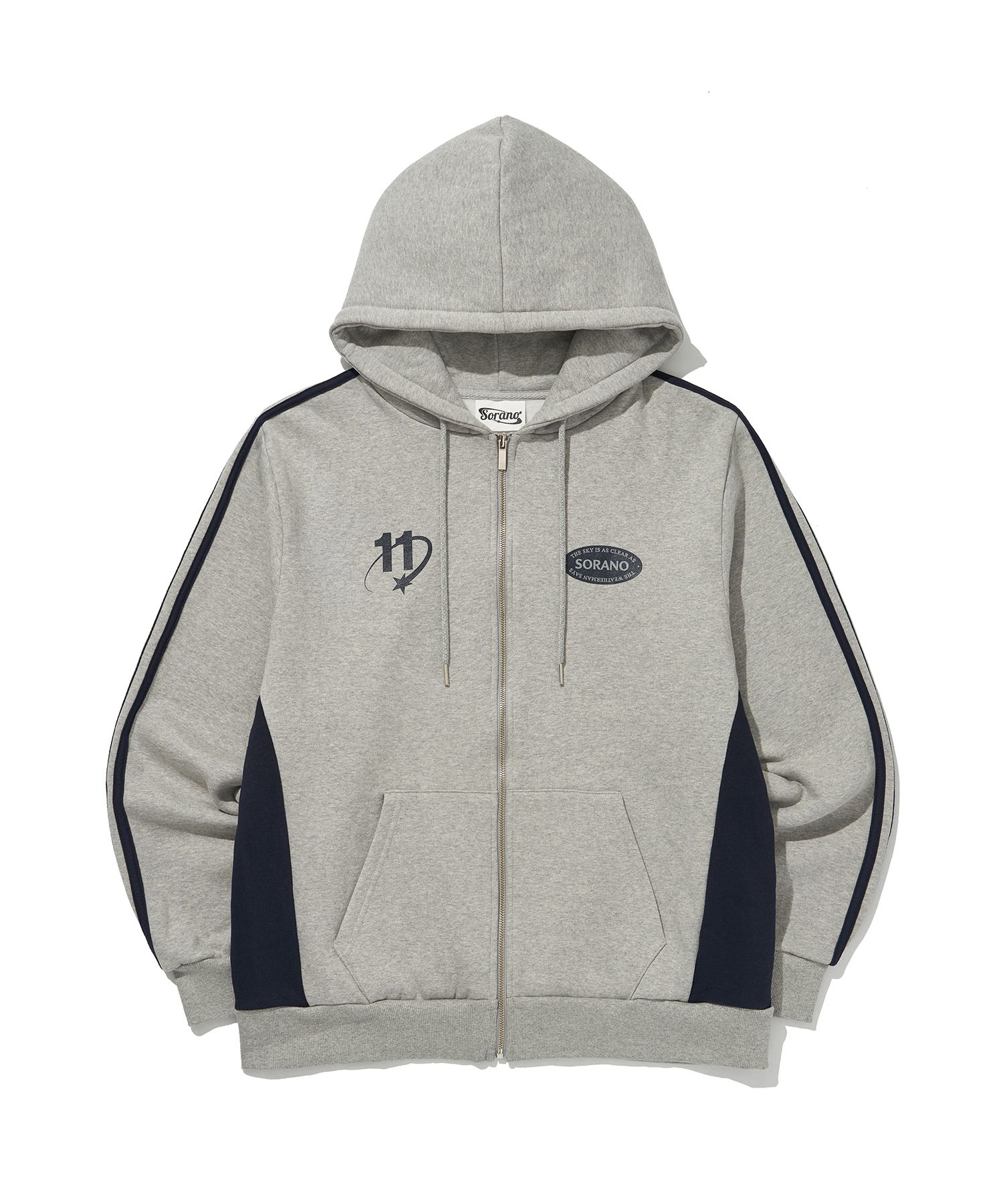 【Sorano】SORANO Basic Logo HOODIE ZIP-UP 소라노(SORANO) SORANO Basic Logo HOODIE ZIP-UP [3Color