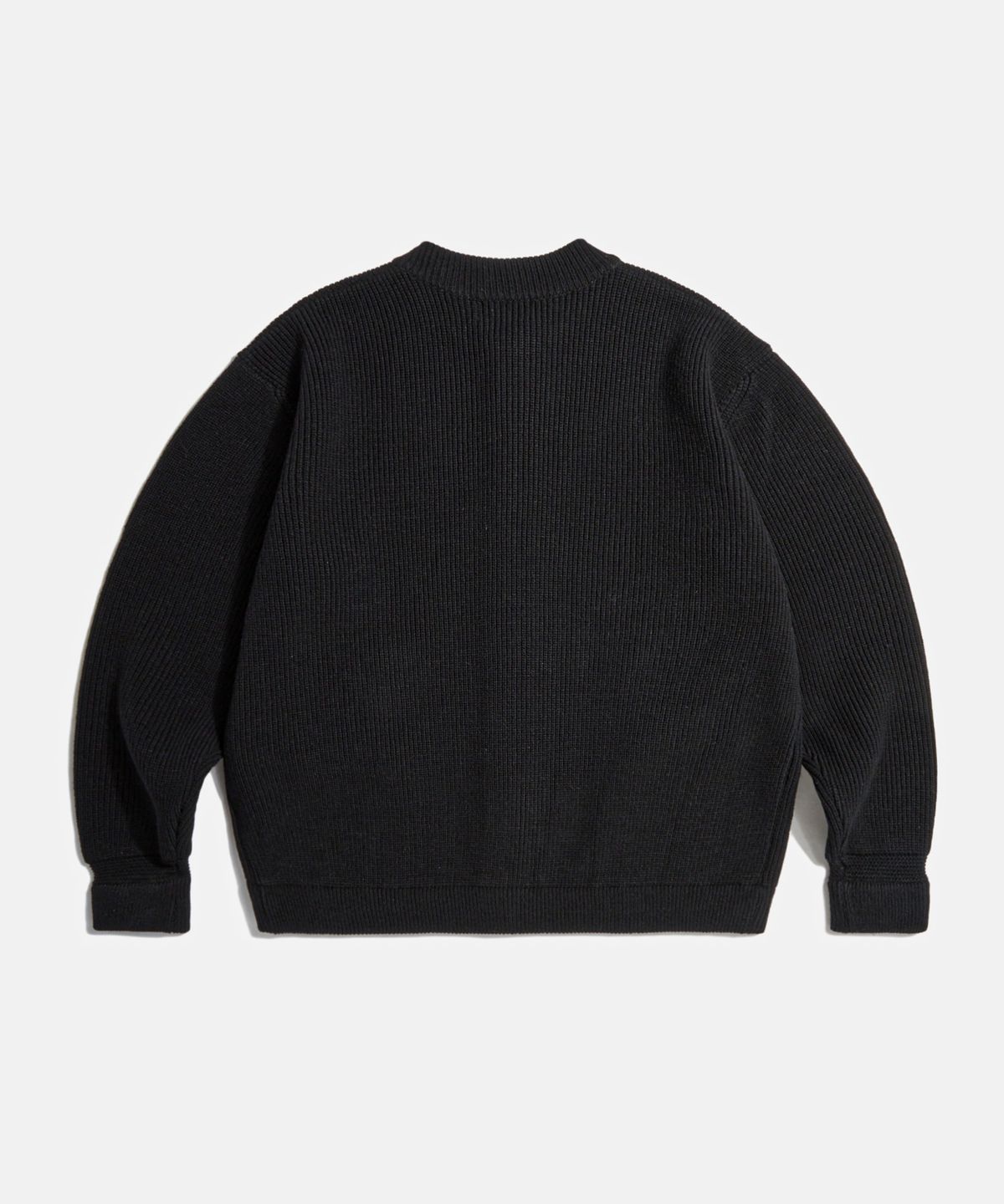 에스피오나지(ESPIONAGE) Miller Heavyweight Cardigan Black