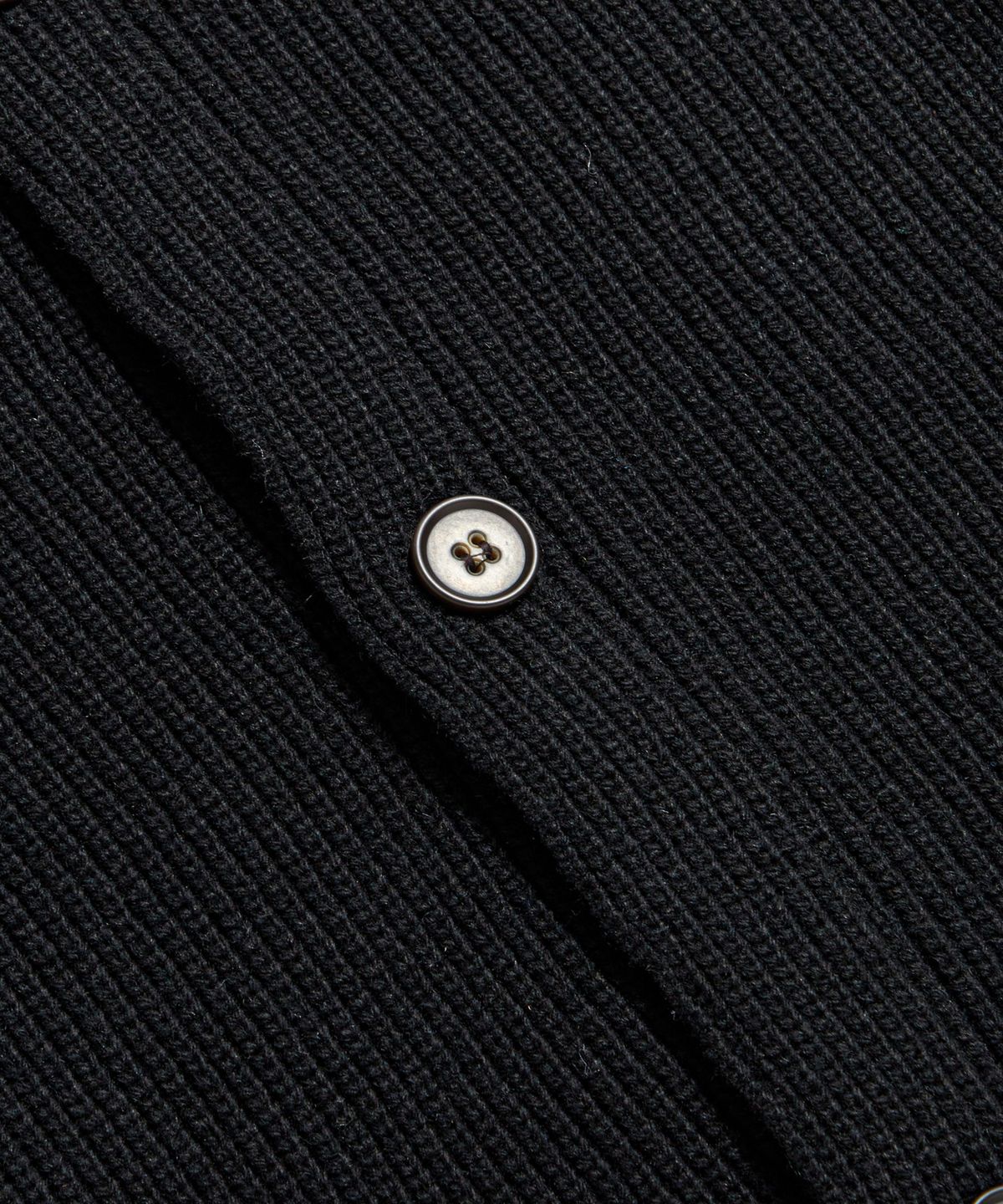 에스피오나지(ESPIONAGE) Miller Heavyweight Cardigan Black