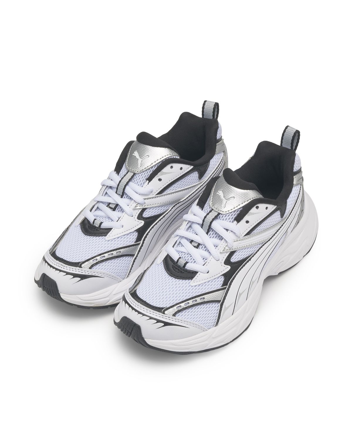 푸마(PUMA) 몰픽 - 화이트:블랙:실버 / 392724-10