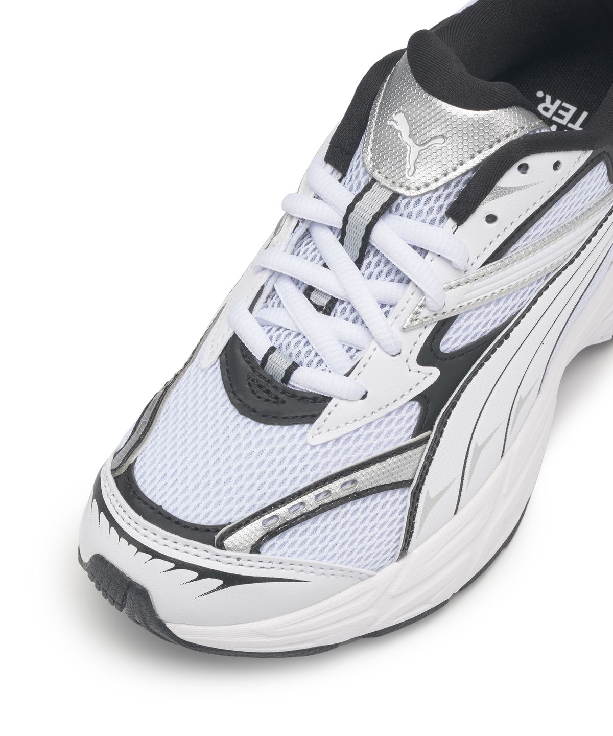푸마(PUMA) 몰픽 - 화이트:블랙:실버 / 392724-10