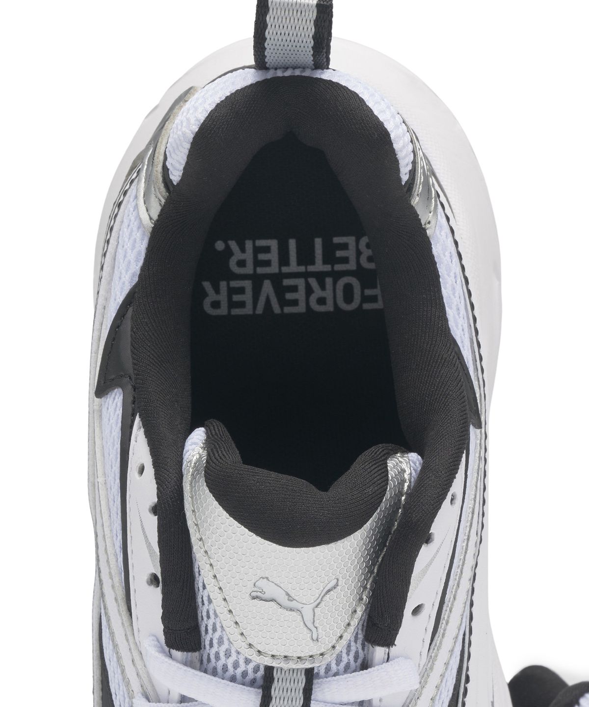 푸마(PUMA) 몰픽 - 화이트:블랙:실버 / 392724-10