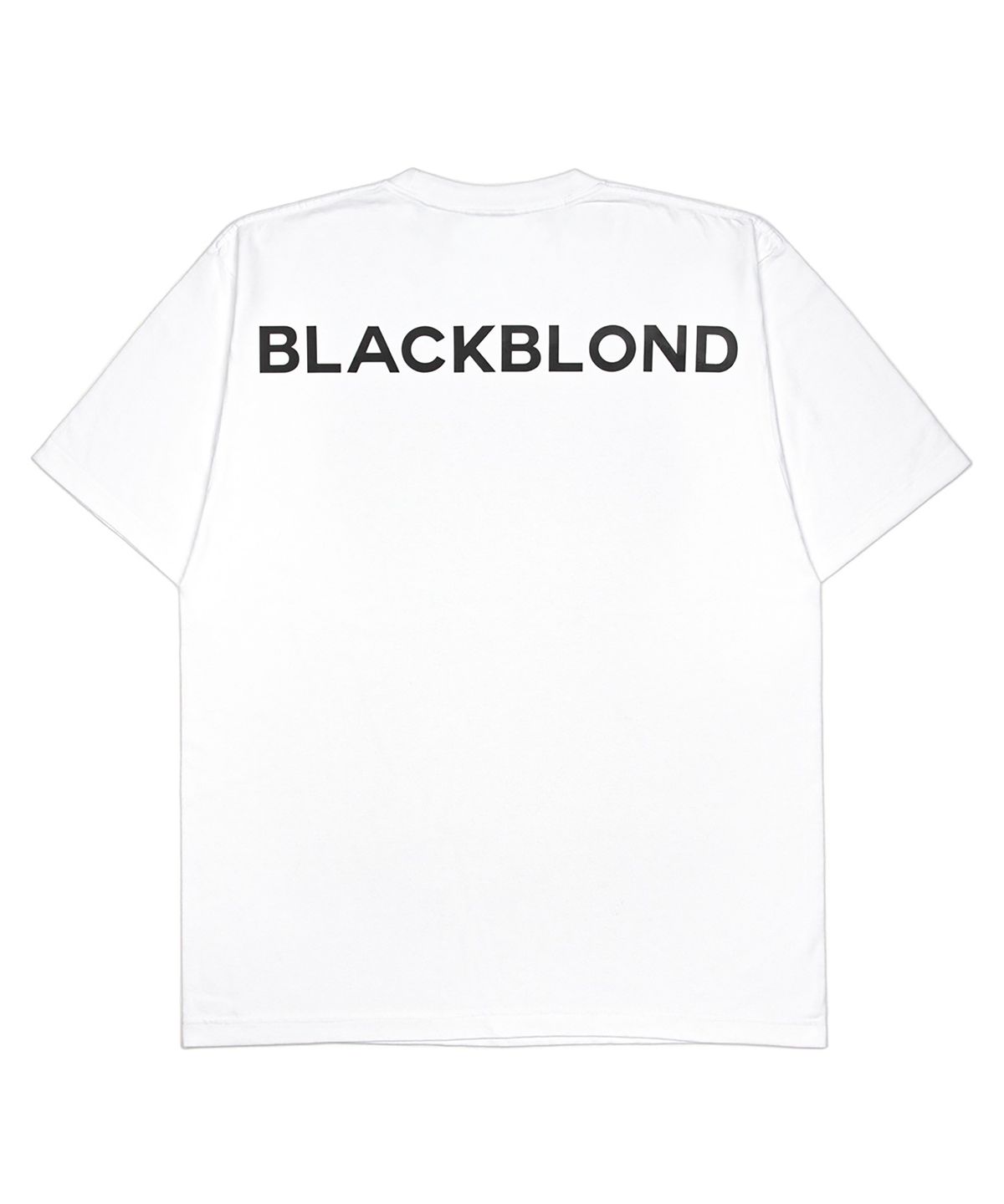 블랙블론드(BLACKBLOND) 비비디 오큘러스 로고 티셔츠 (화이트)