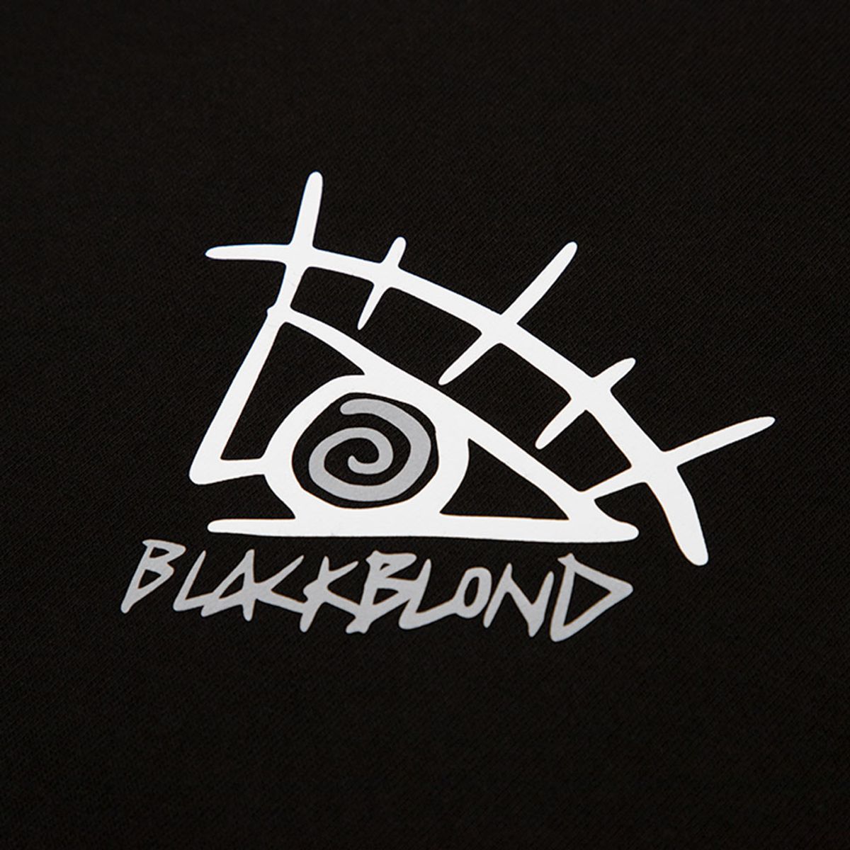 블랙블론드(BLACKBLOND) 비비디 오큘러스 로고 티셔츠 (블랙)
