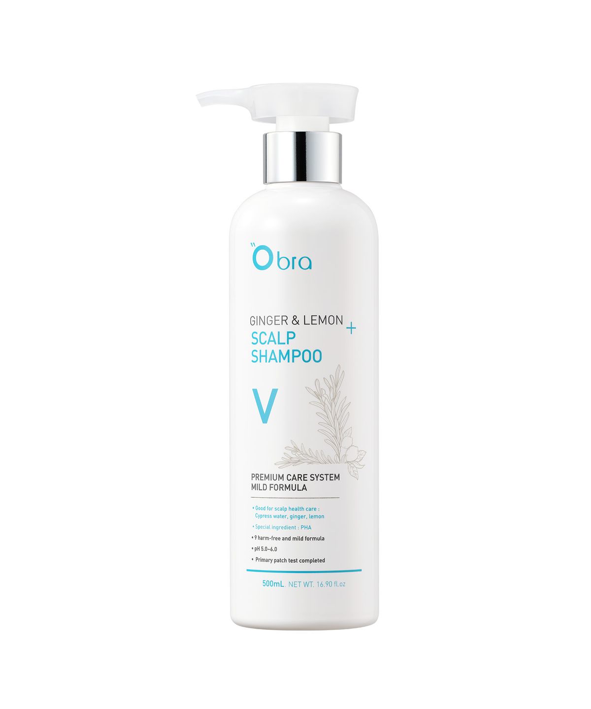 오브라(OBRA) 진저 앤 레몬 샴푸 볼륨 500ml