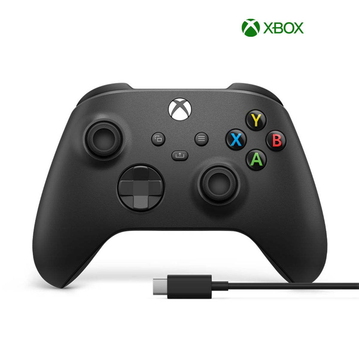 엑스박스(XBOX) Xbox 무선 컨트롤러 카본블랙+케이블