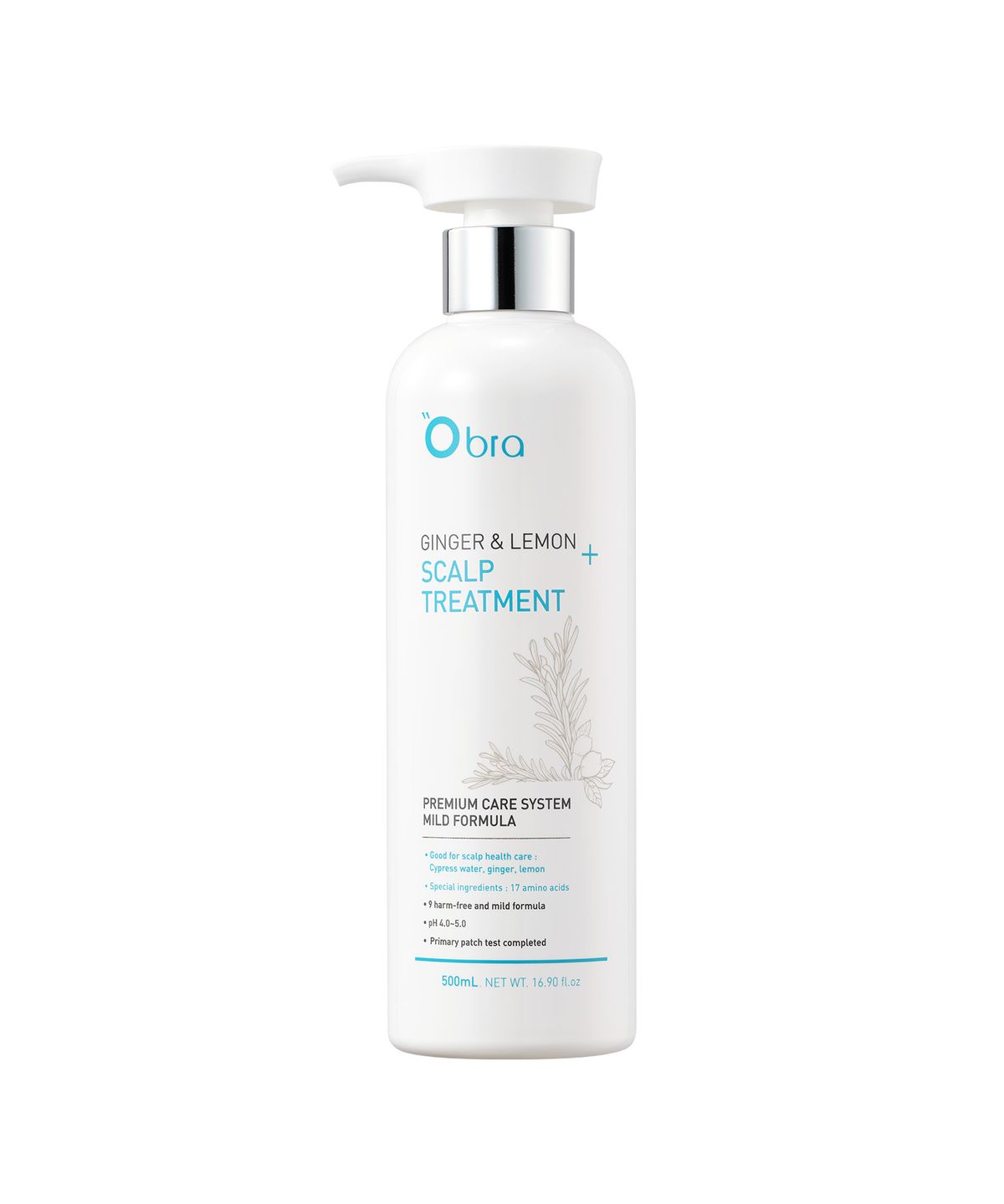 오브라(OBRA) 진저 앤 레몬 트리트먼트 500ml