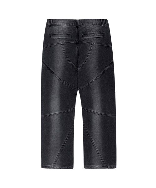 ◆THE COLDEST MOMENT◆ TCM curved raw denim pants blue 25040 MUSINSA | THE COLDEST MOMENT TCM web denim pants