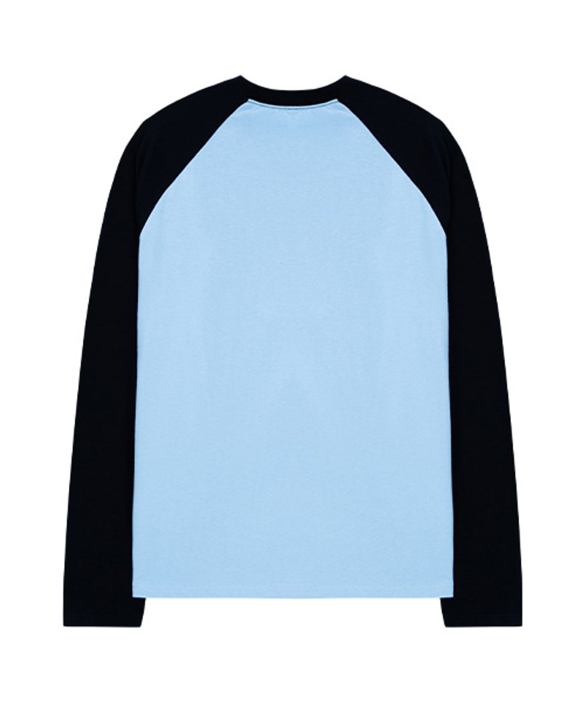 더콜디스트모먼트(THE COLDEST MOMENT) TCM tdc raglan long sleeve (sky blue/black)