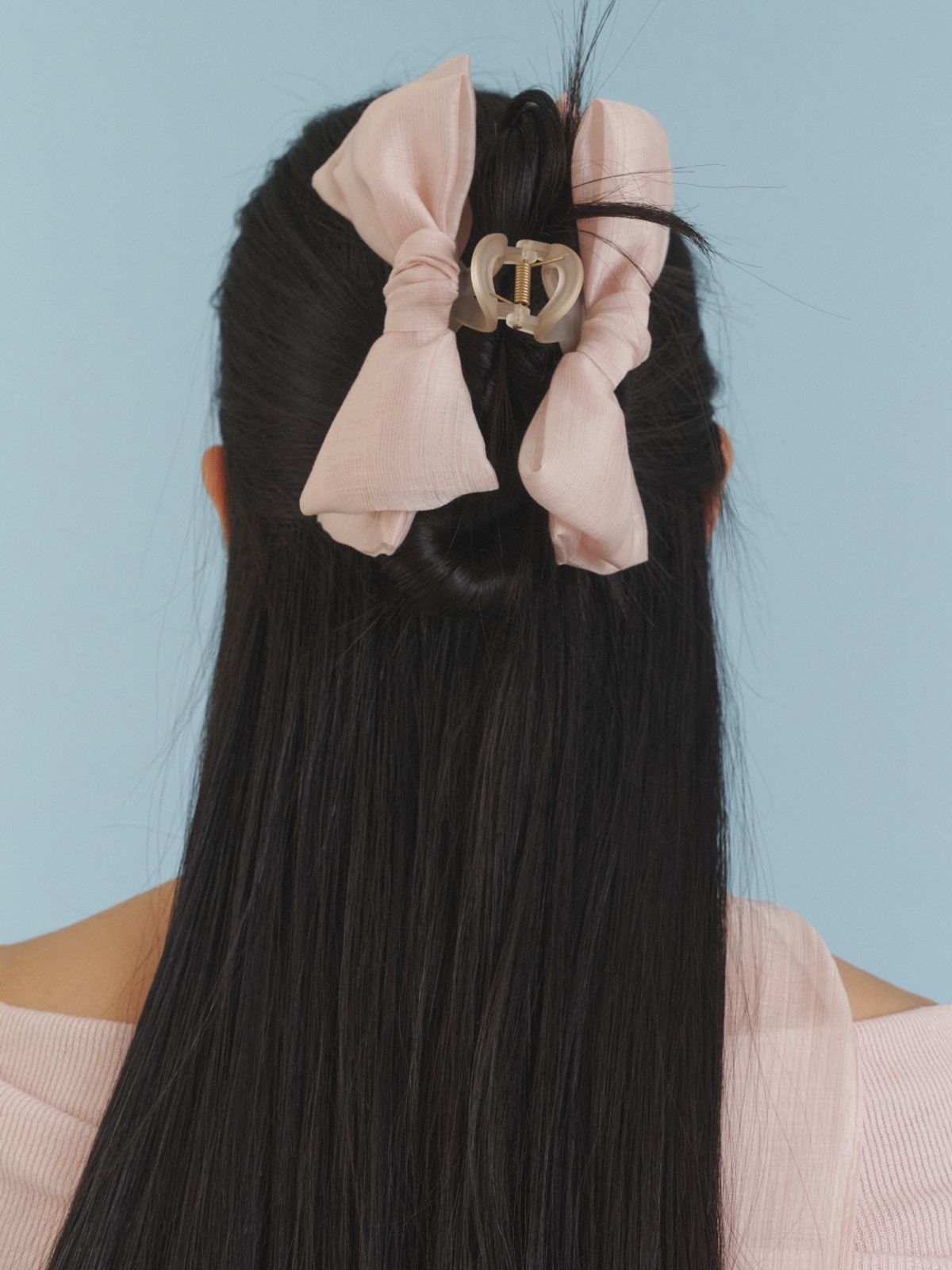 러브미몬스터(LOVE ME MONSTER) Love Ribbon Hair Clip_NP