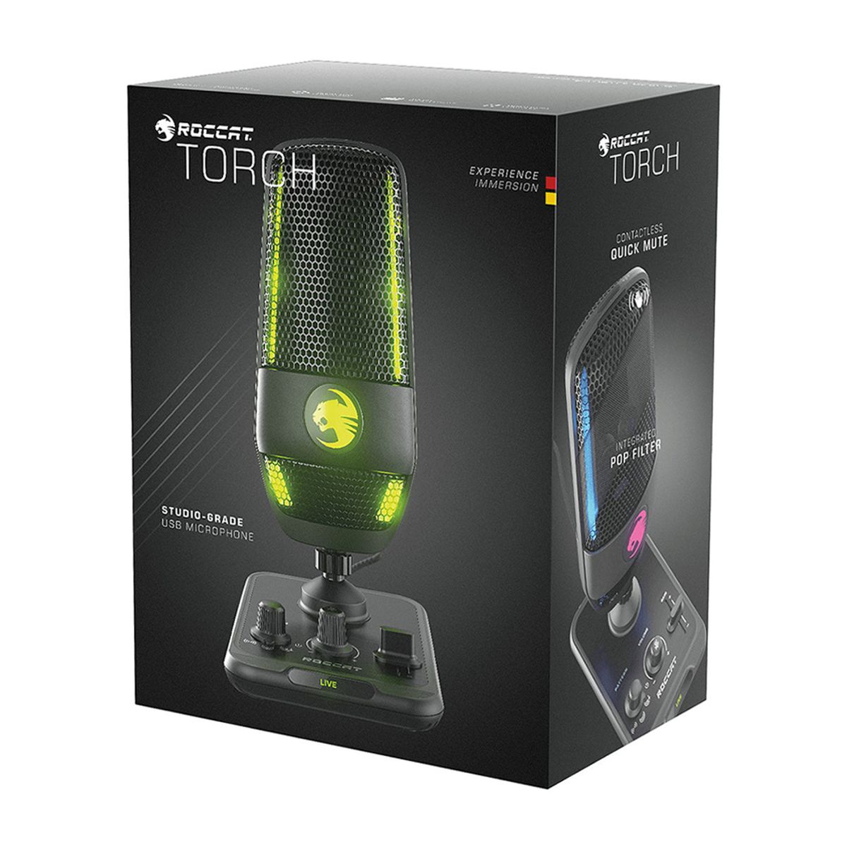 로캣(ROCCAT) 토치 Torch RGB 스트리밍 마이크