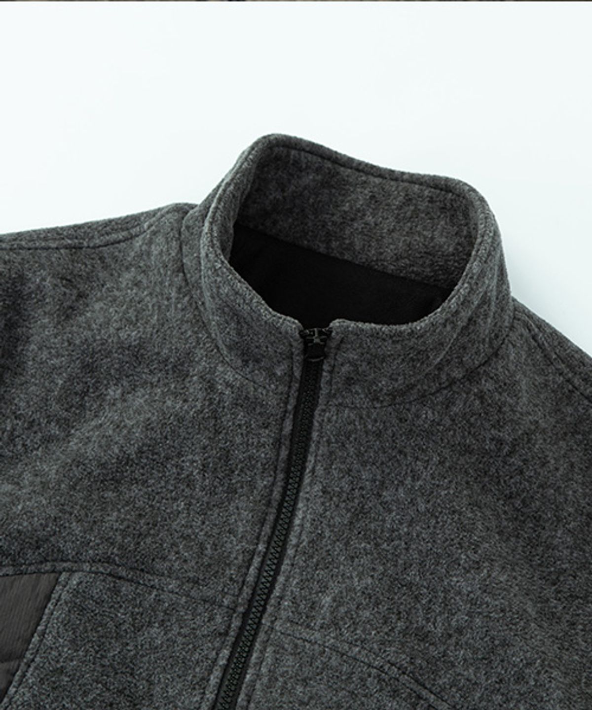 더콜디스트모먼트(THE COLDEST MOMENT) TCM side padded vest (grey)