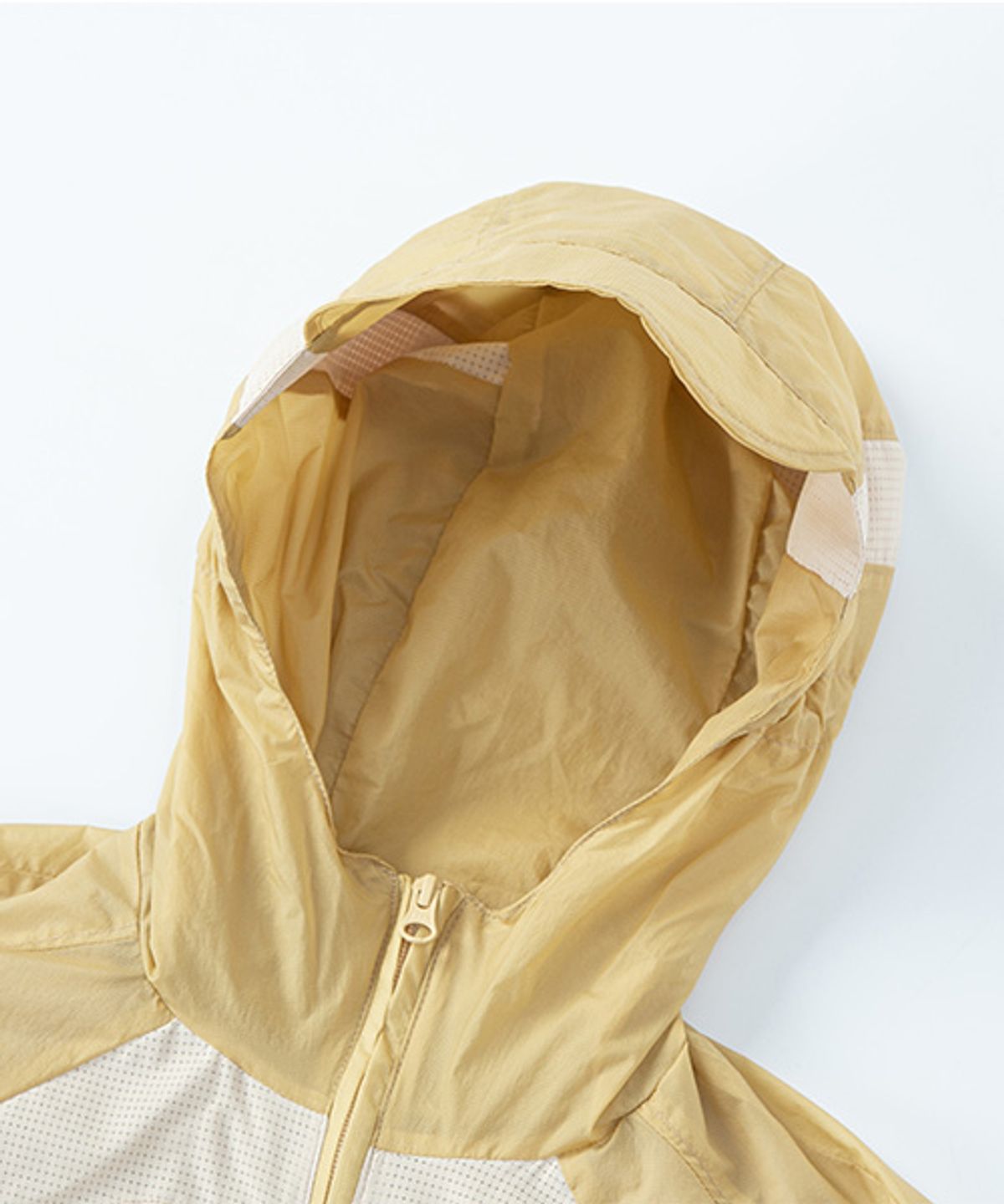 더콜디스트모먼트(THE COLDEST MOMENT) TCM ripstop shirring jacket (beige)