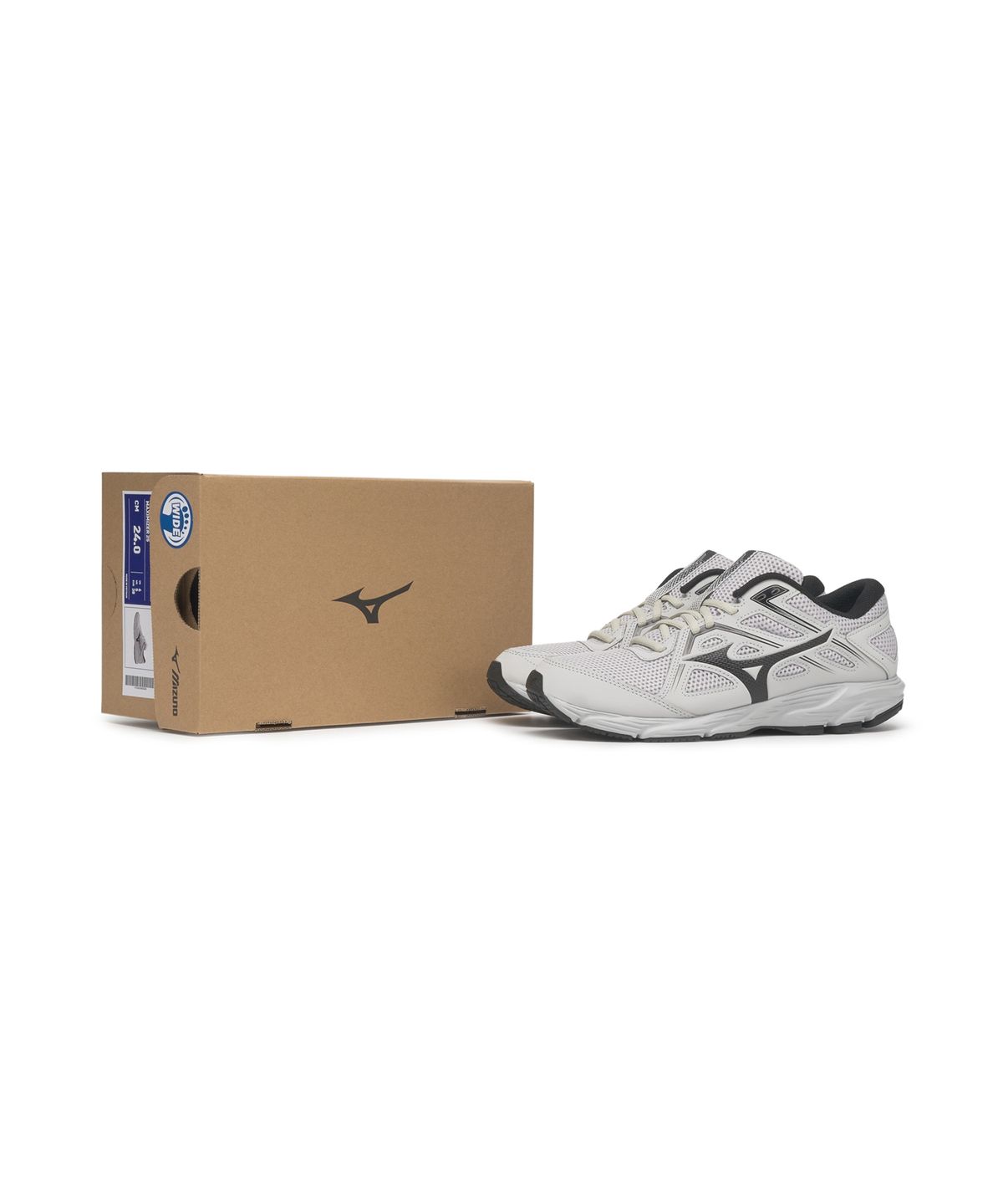 미즈노(MIZUNO) (공용) 맥시마이저 25 - 오이스터 머쉬룸:블랙 / K1GA230005