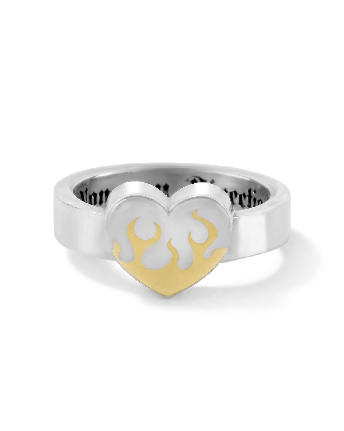 논논(NONENON) FLAME LOVE RNG(BRASS) SILVER925