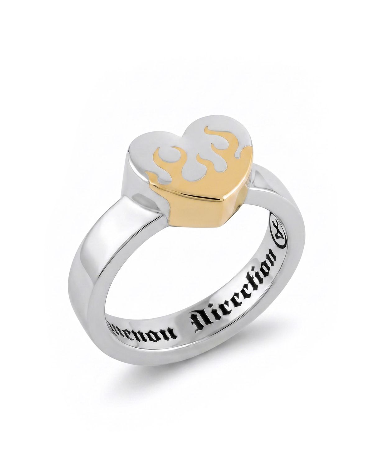 논논(NONENON) FLAME LOVE RNG(BRASS) SILVER925