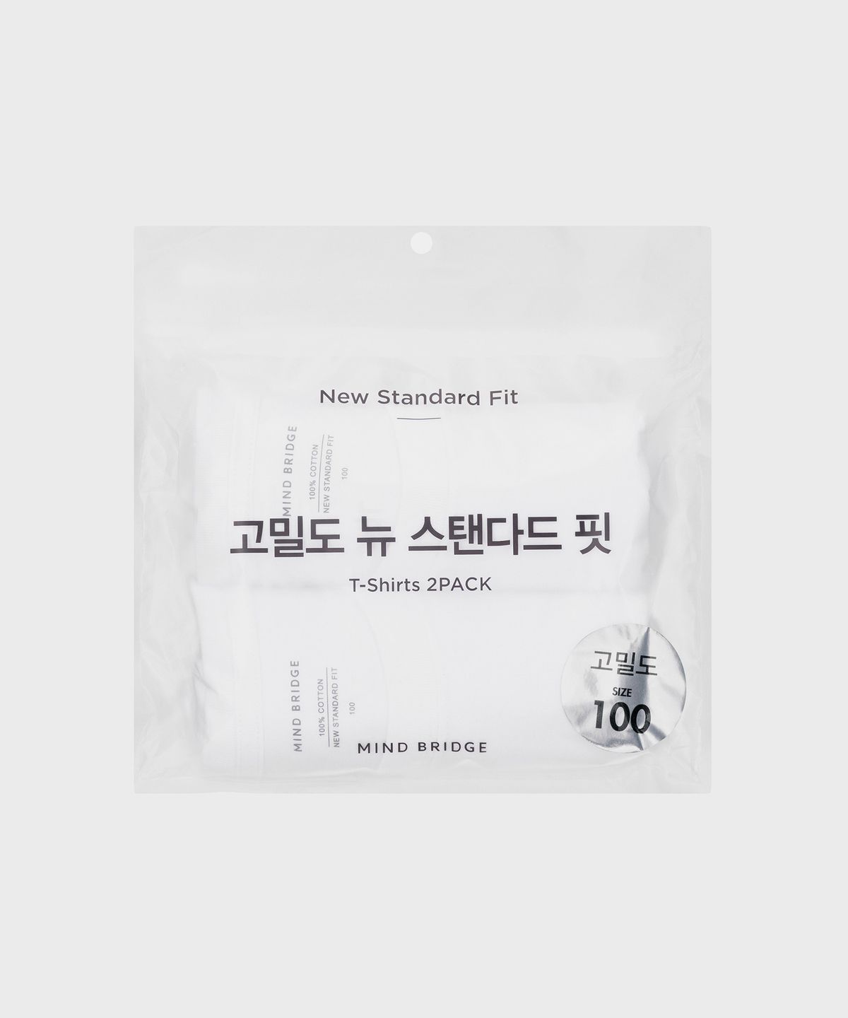 마인드브릿지(MINDBRIDGE) 고밀도순면기본반팔티셔츠_2팩 MATS0102