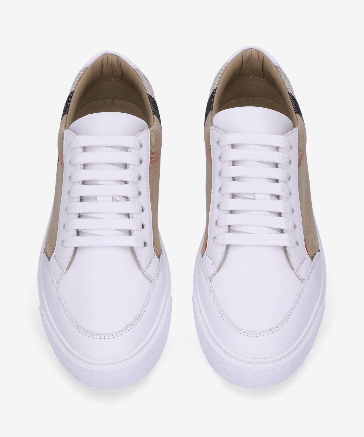 【BURBERRY】送料/関税込 8056712 NEW SALMOND SNEAKERS MUSINSA | BURBERRY New Salmond Sneakers - White / 8056712