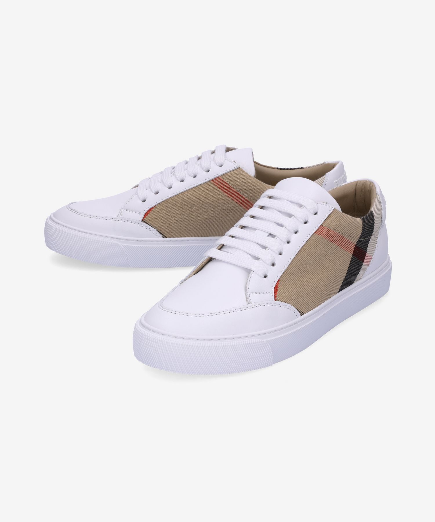 【BURBERRY】送料/関税込 8056712 NEW SALMOND SNEAKERS MUSINSA | BURBERRY New Salmond Sneakers - White / 8056712