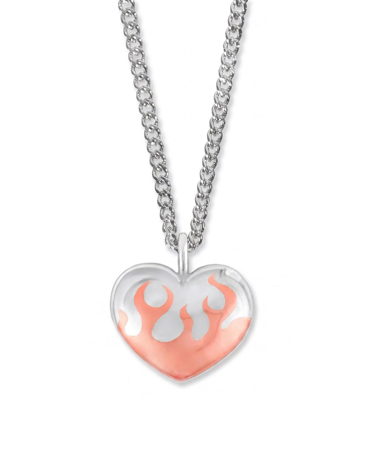 논논(NONENON) FLAME LOVE NEC(COPPER) SILVER925