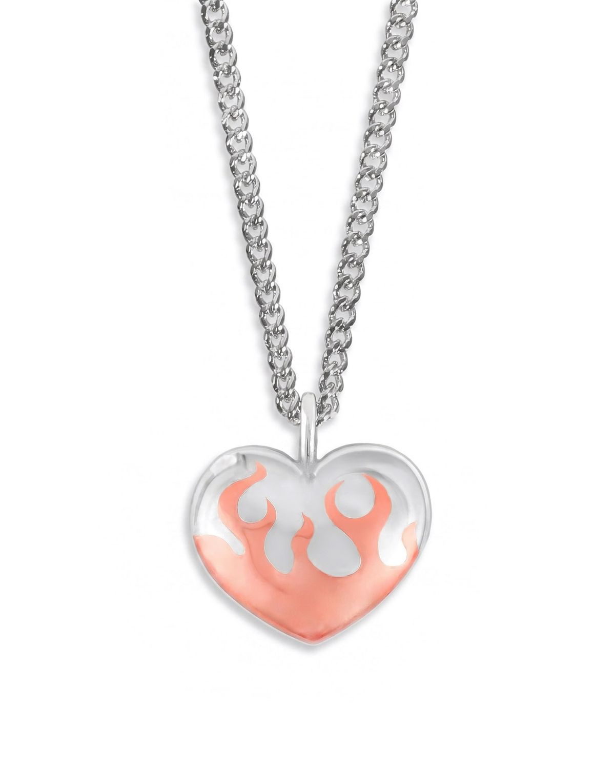 논논(NONENON) FLAME LOVE NEC(COPPER) SILVER925