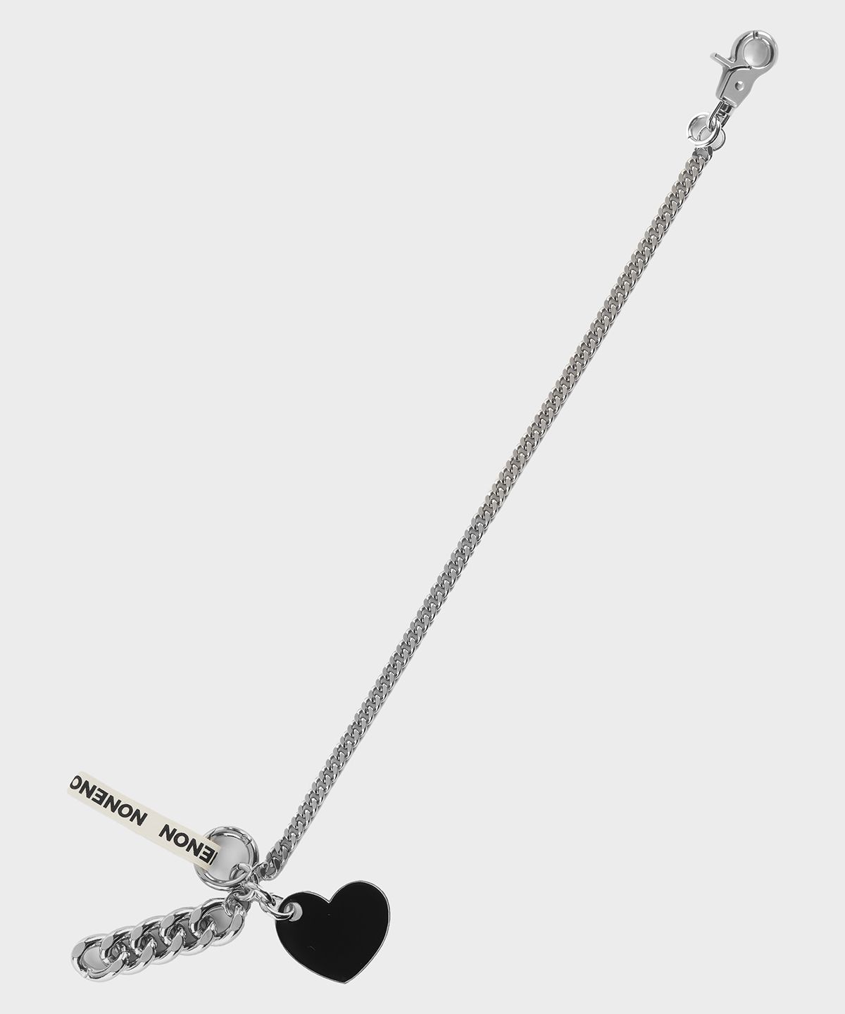 논논(NONENON) BLACK LOVE KEYRING_L