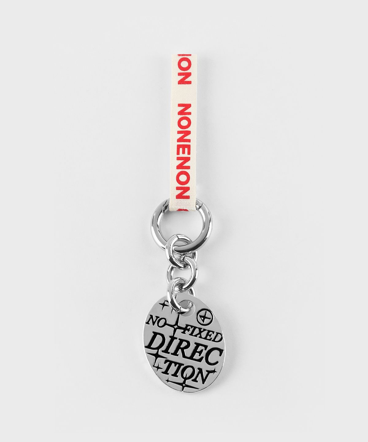논논(NONENON) CROKEED SMILE CIRCLE KEYRING(EPOXY)_S