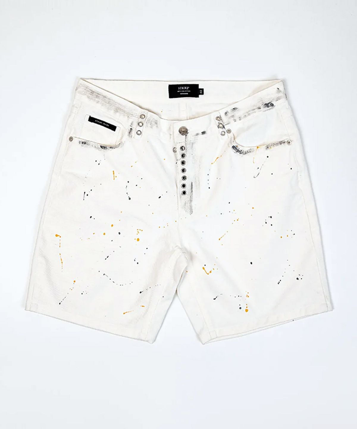 스트라이크(STRIKE) White Splash Wash Marine Shorts