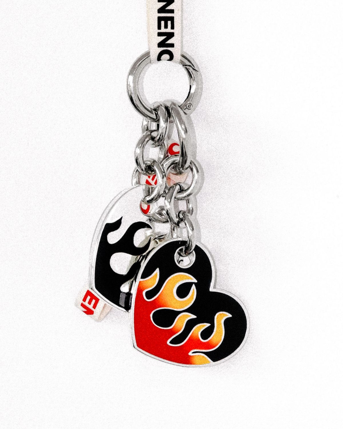 논논(NONENON) FLAME LOVE KEYRING(RED)_S