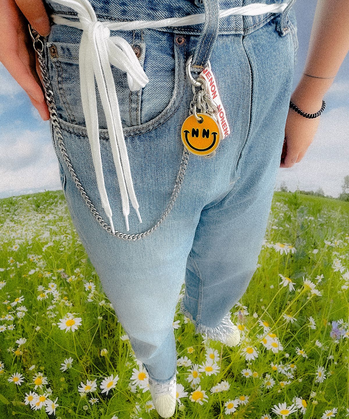 논논(NONENON) SMILE KEYRING(EPOXY)_L