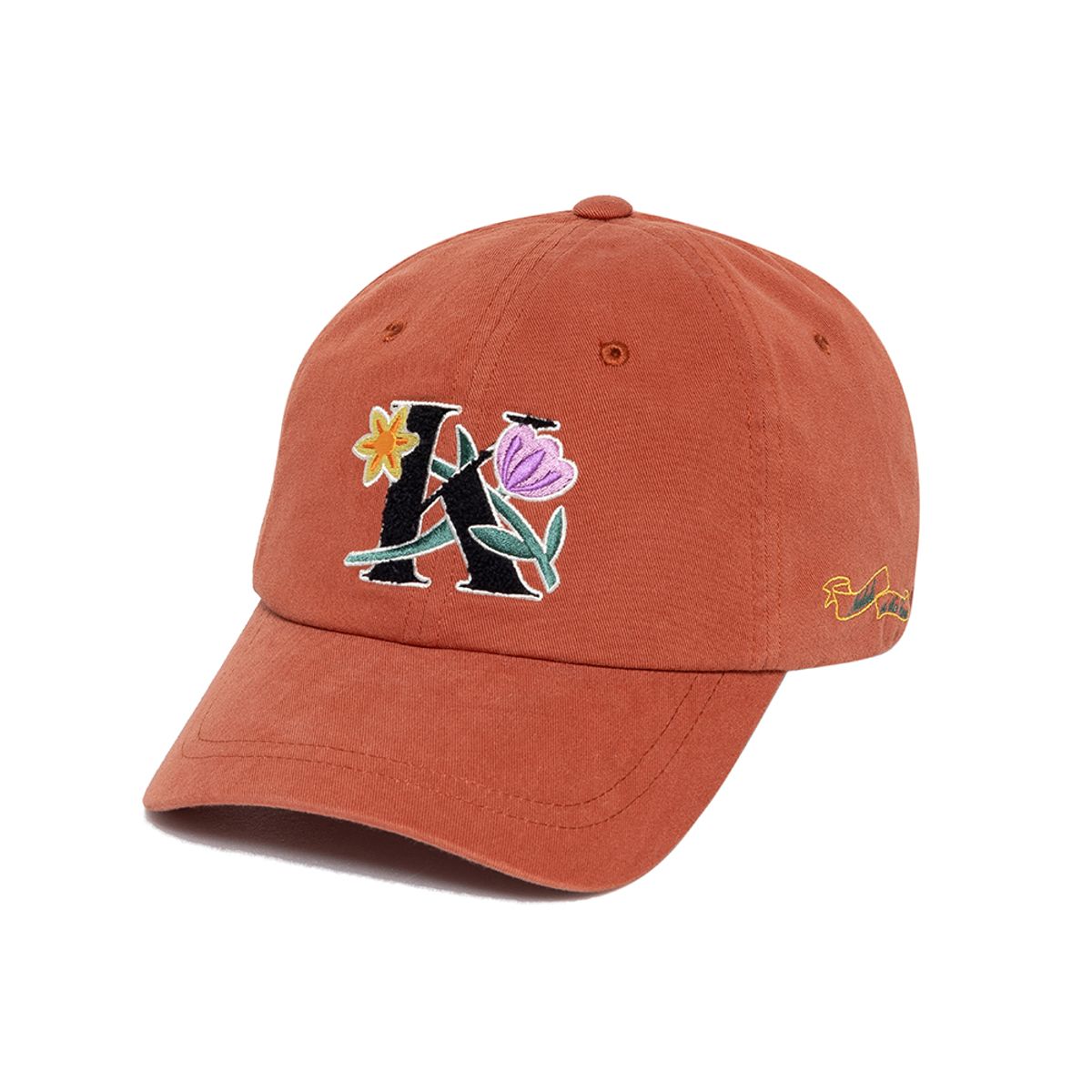 코닥(KODAK) 가든 부클 릴렉스핏 볼캡 ORANGE