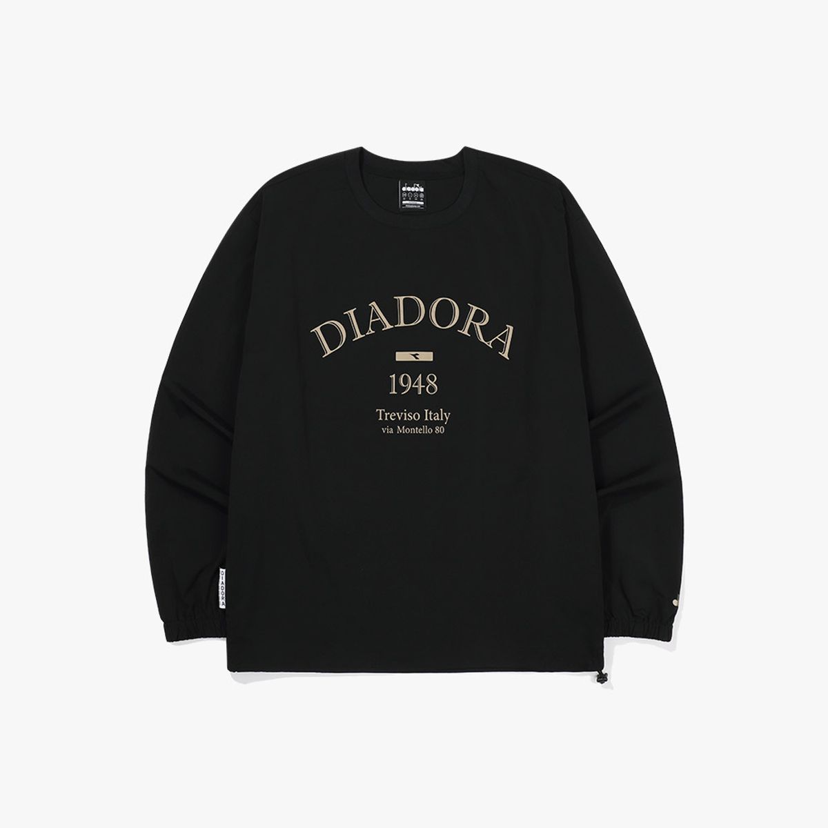 디아도라(diadora) 에센셜 우븐 피스테 BLACK