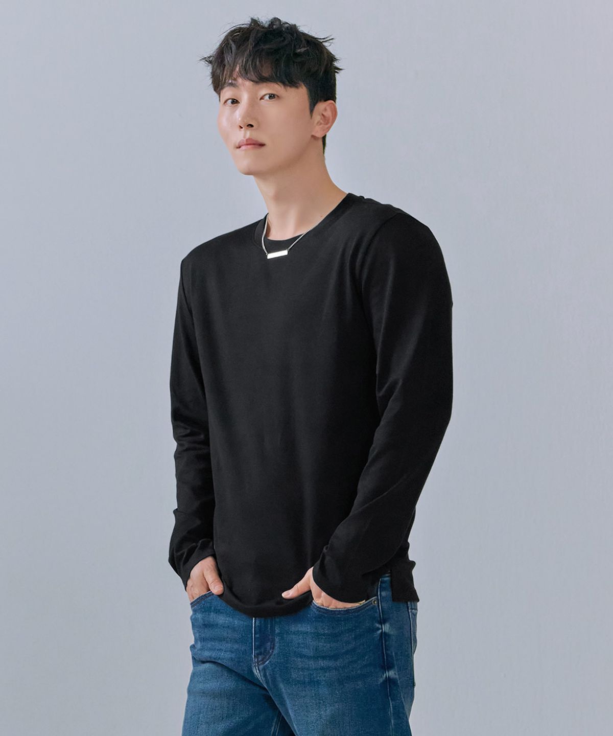 체이스컬트(CHASECULT) 남성 베이직 티셔츠-CEZK5102B03