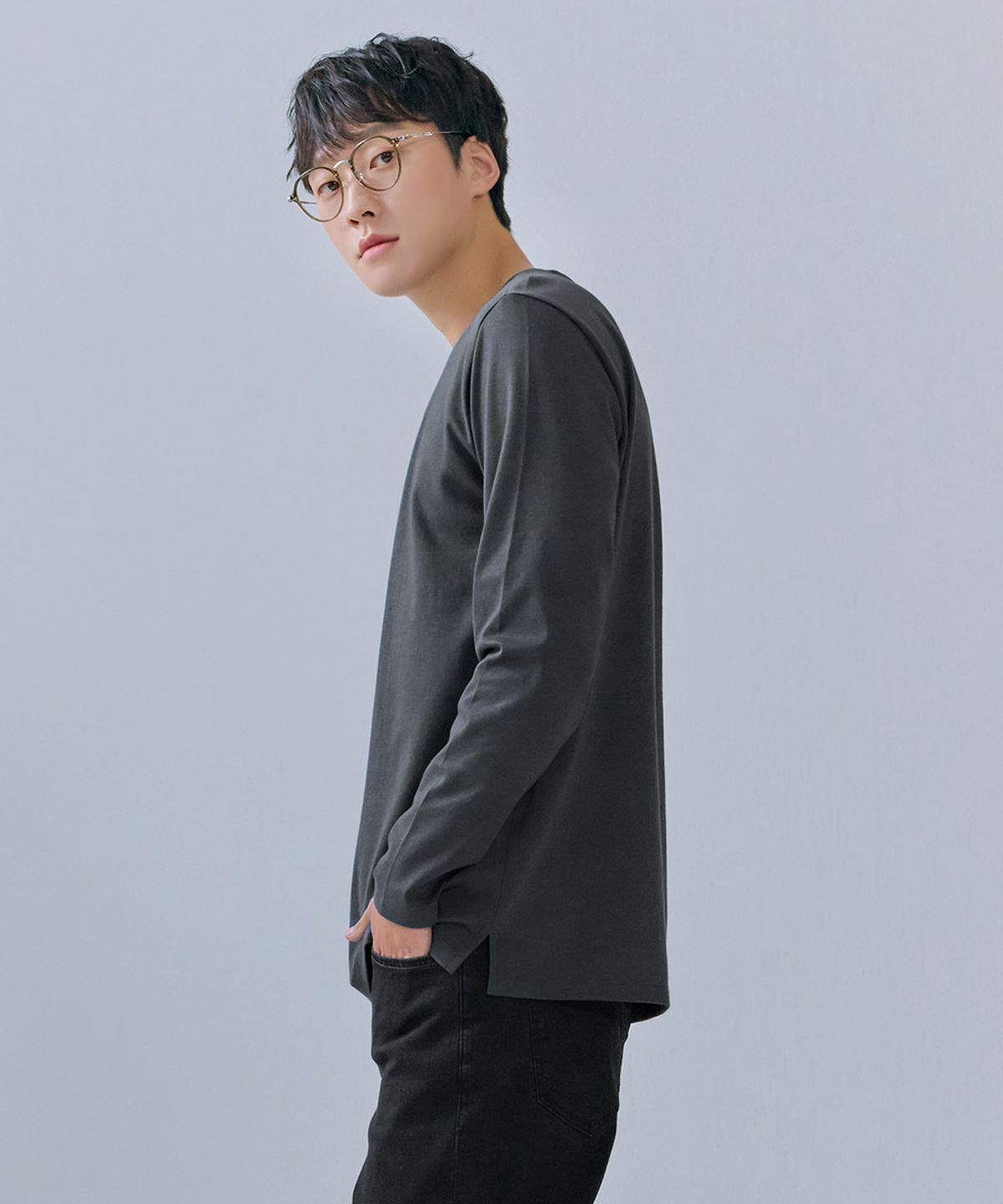 체이스컬트(CHASECULT) 남성 베이직 티셔츠-CEZK5102B09