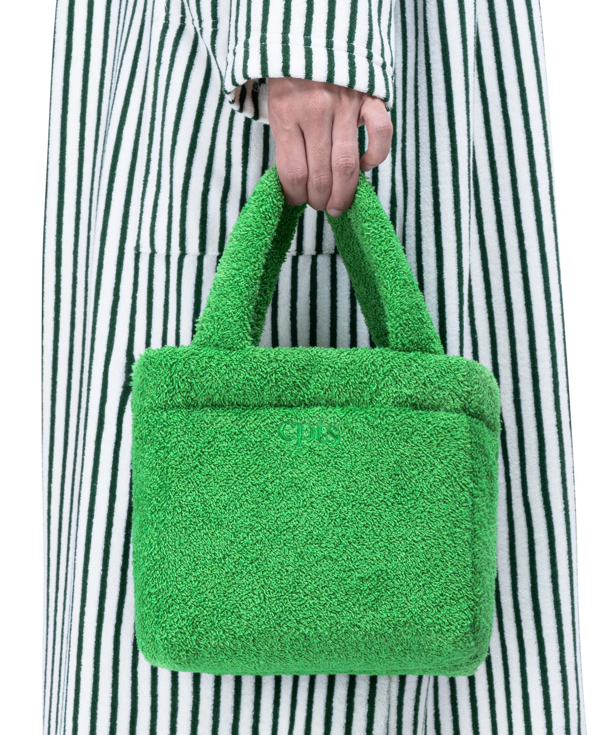 씨피티에스(CPTS) 타올링 스퀘어 미니백_그린