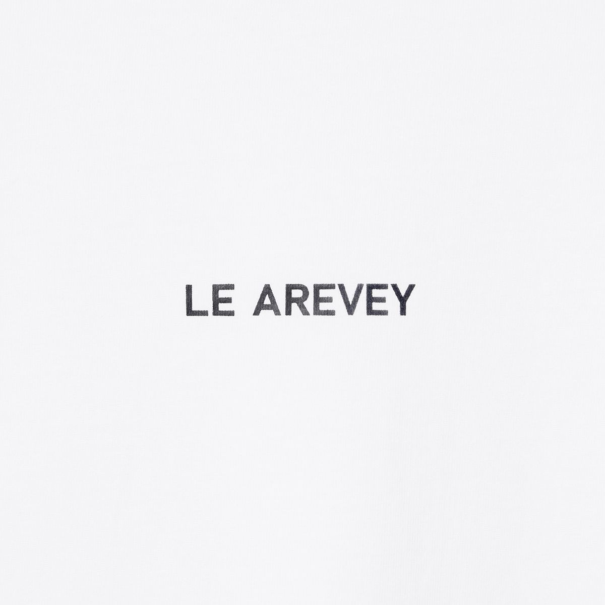 르아르베이(LEAREVEY) ORIGINAL LOGO T-SHIRT WHITE [WOMAN]
